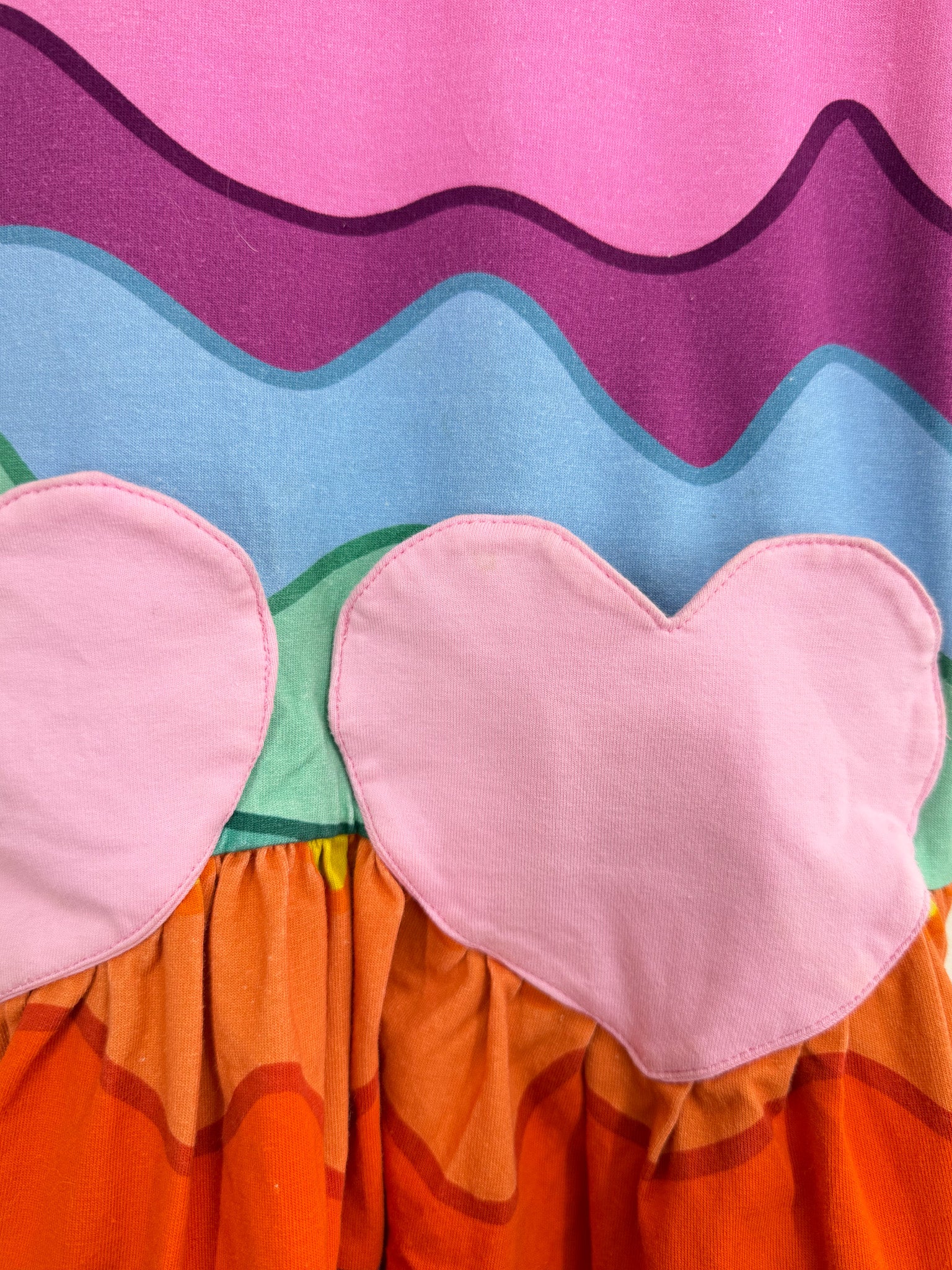 Dangerkids heart pocket dress (2y)