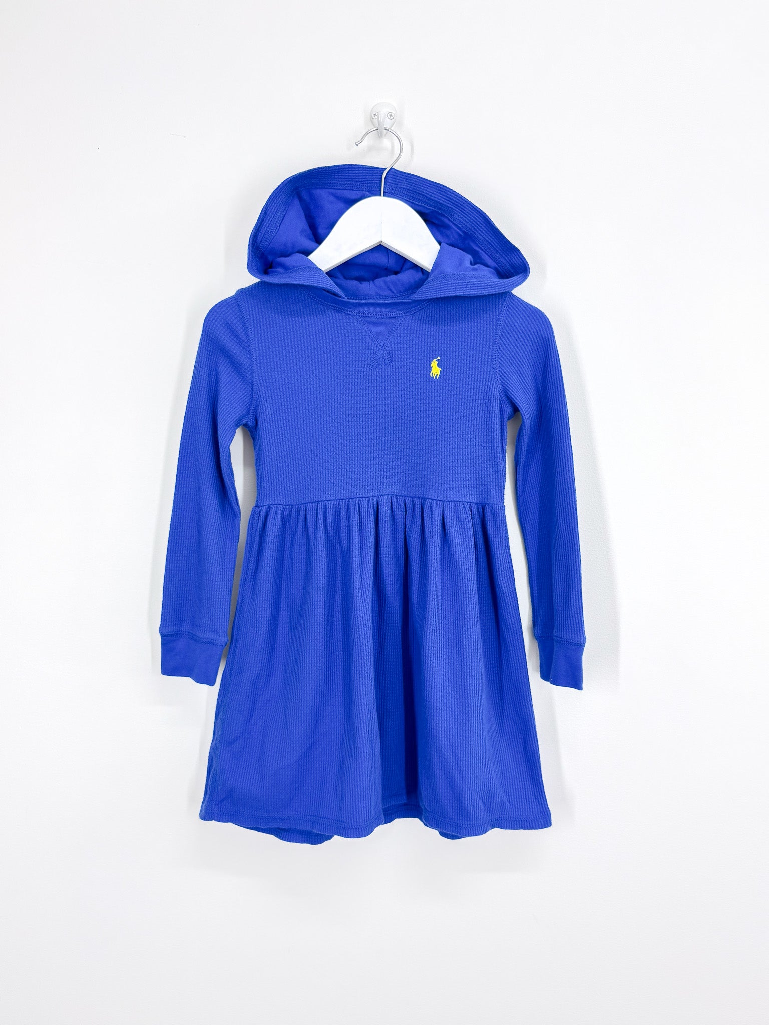 Ralph Lauren hooded waffle dress (5y)