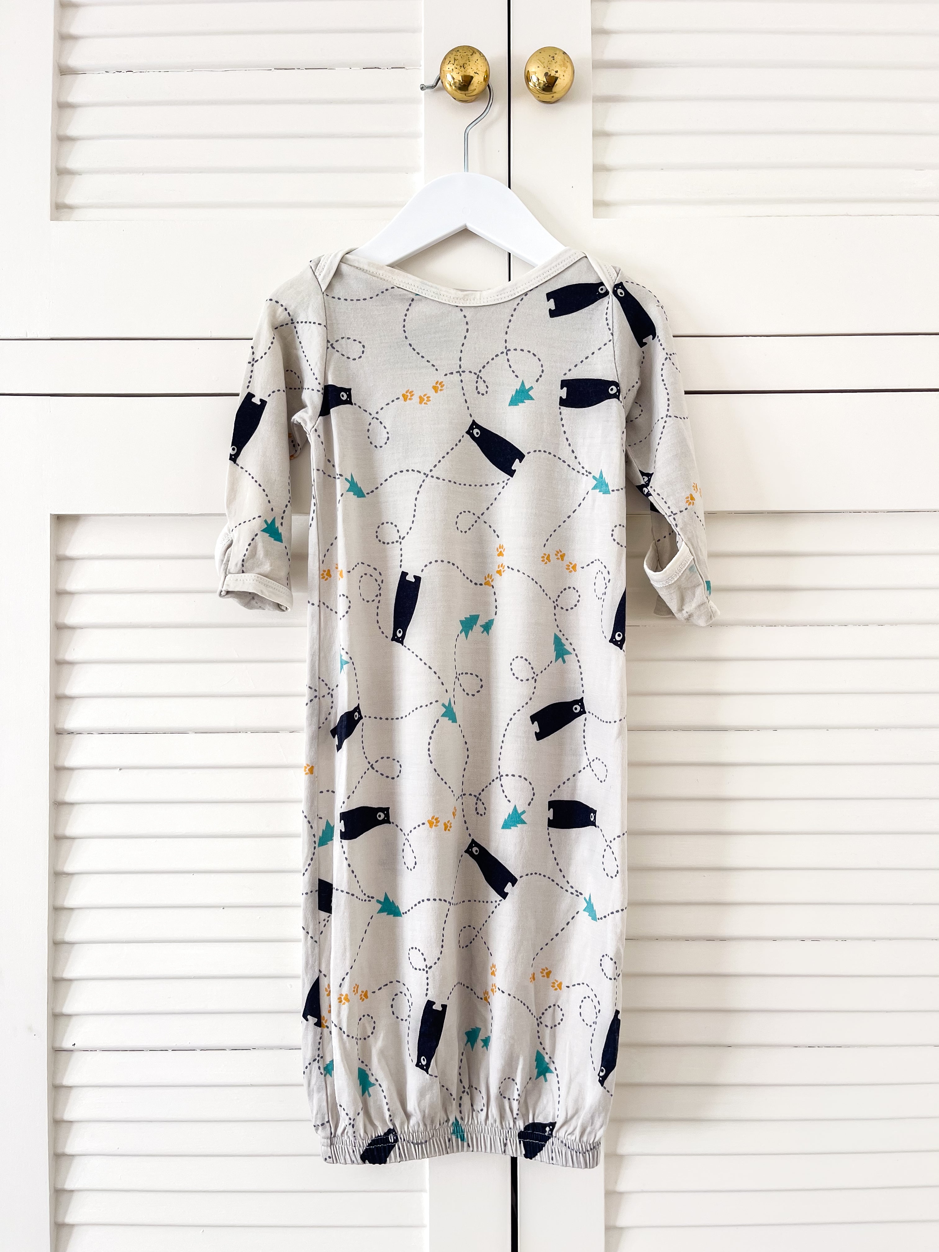 Mokopuna merino gown (3-6m)