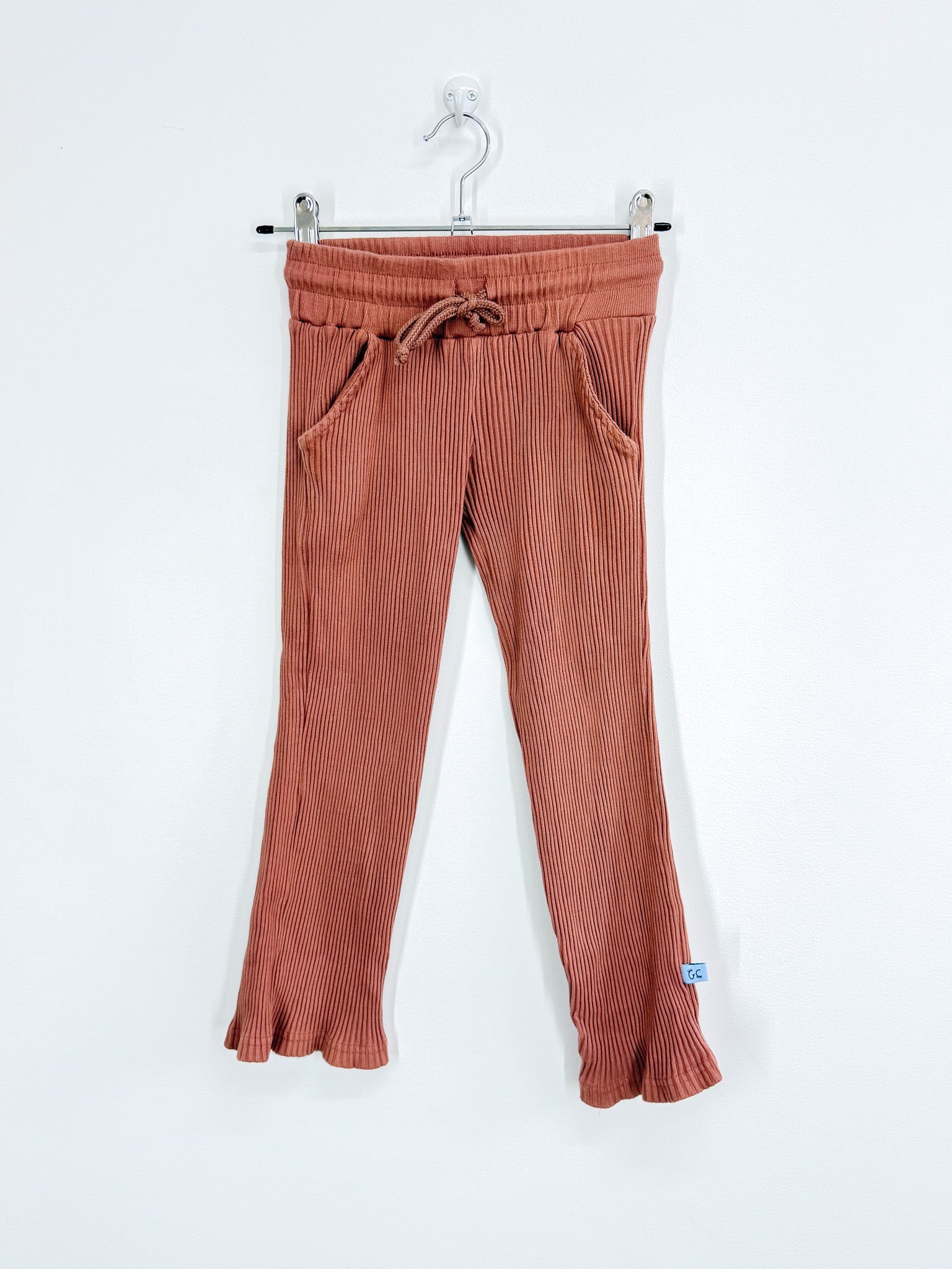 The Girl Club ribbed wide leg pant (5y)