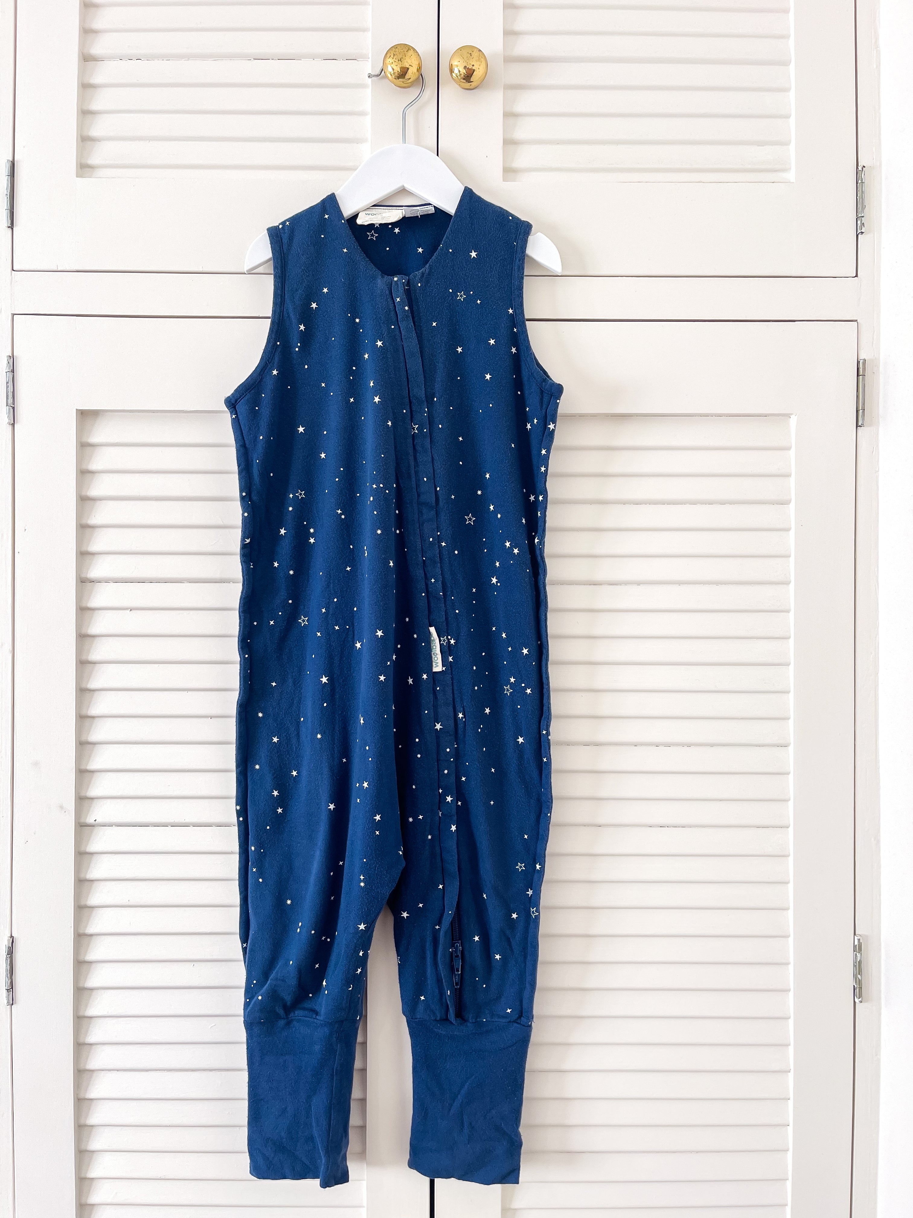 Woolbabe merino cotton 3 seasons sleep suit (3y)