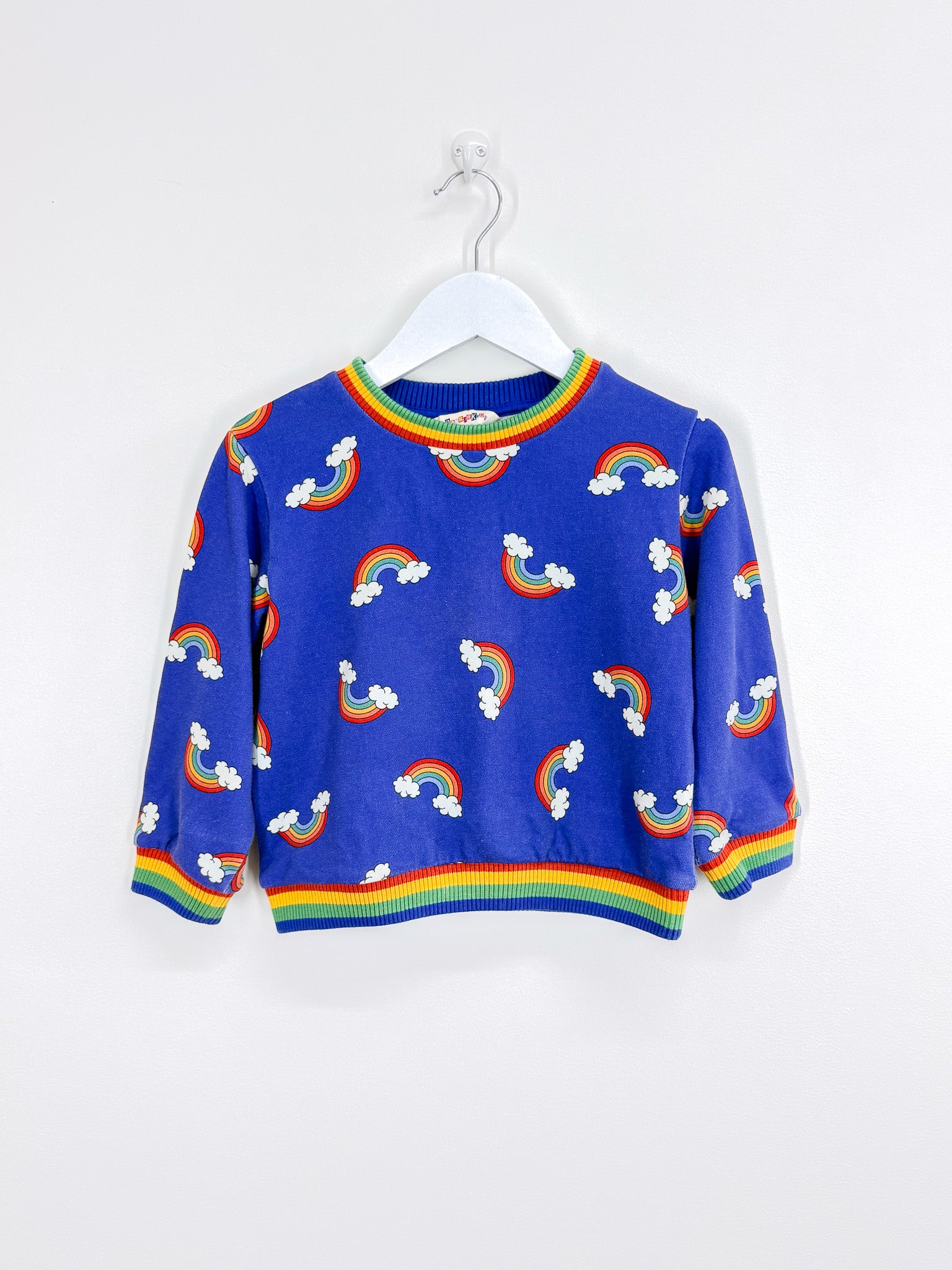 Dangerkids rainbow pullover (4y)