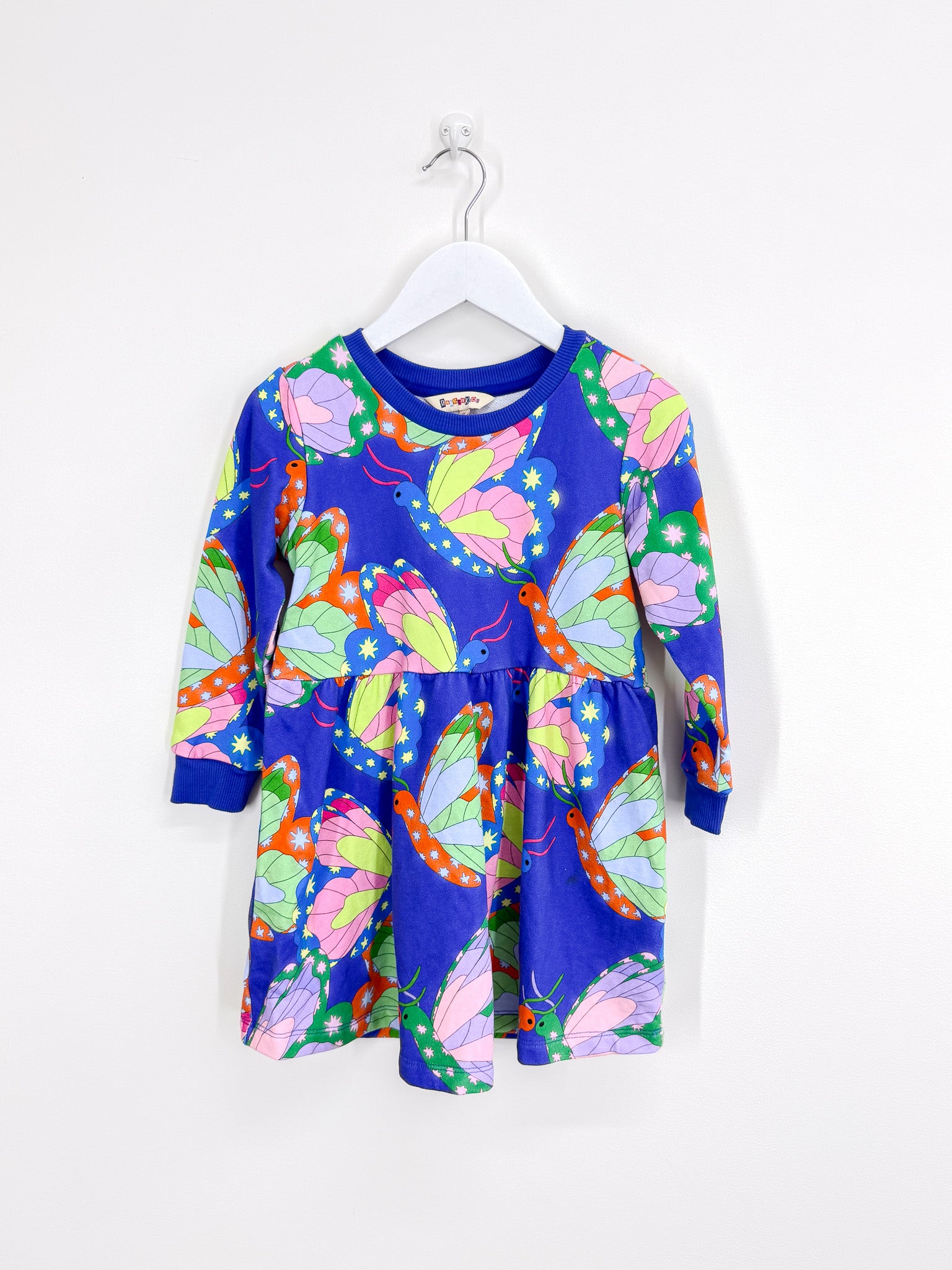 Dangerkids butterfly jersey dress (4y)
