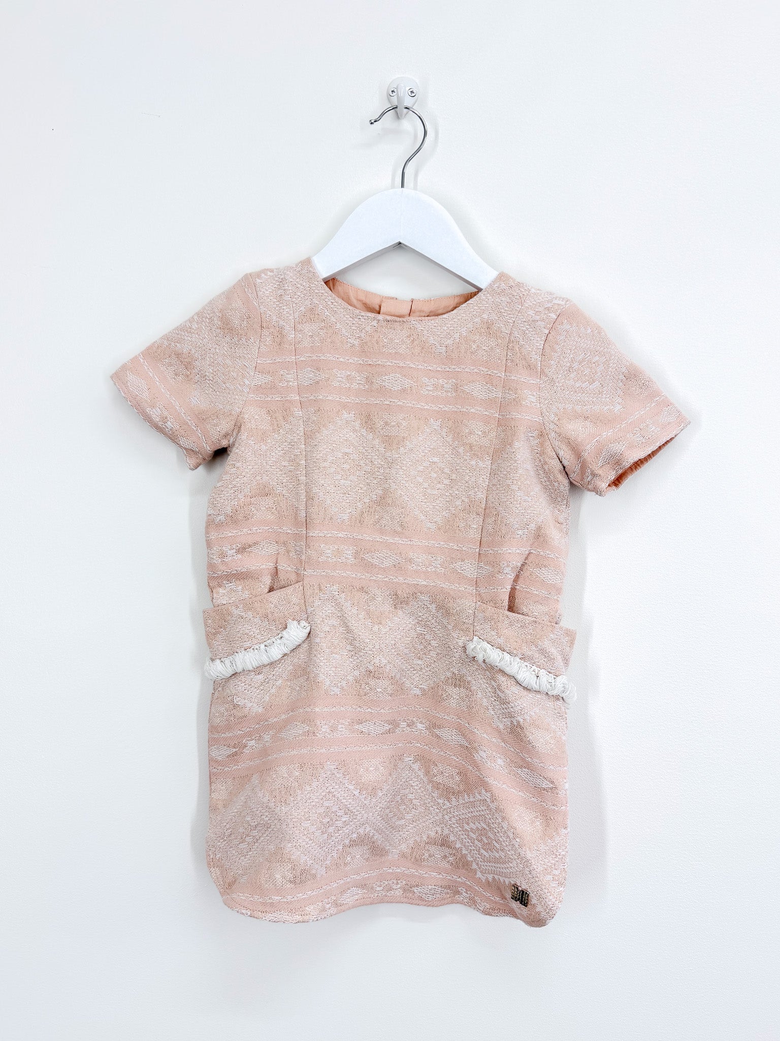 Carrément Beau textured dress (4y)