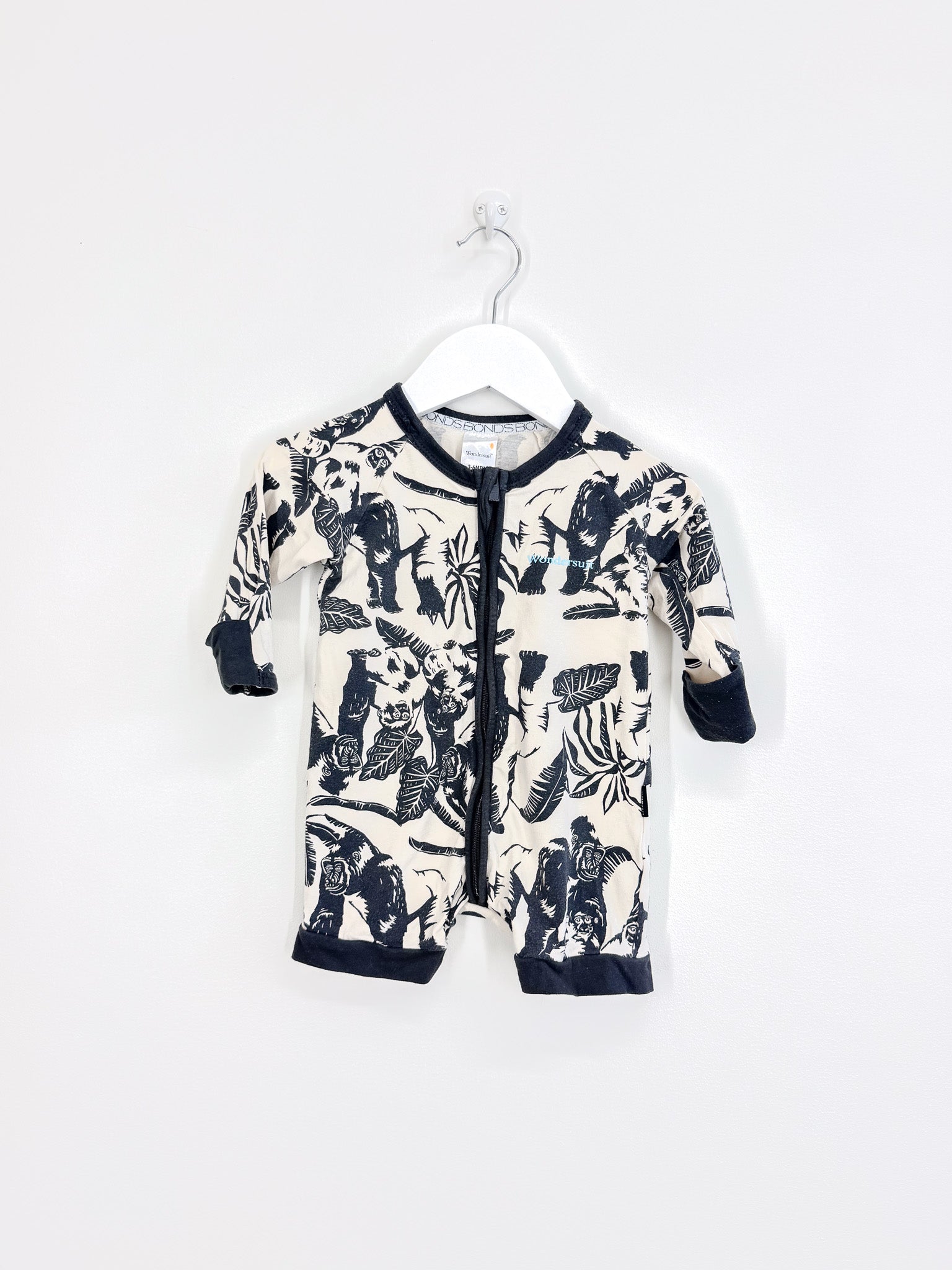 Bonds wondersuit - go go gorilla (3-6m)