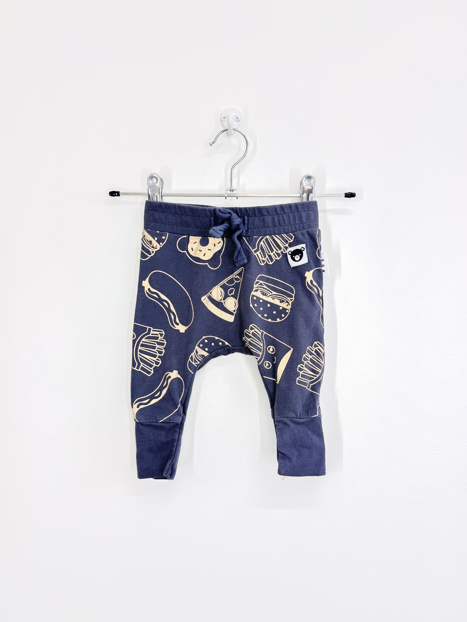 Hux organic gold food drop crotch pants (0-3m)