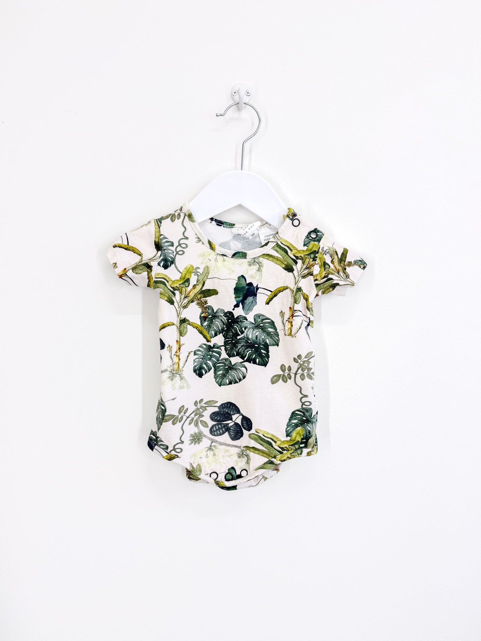 Phoenix And The Fox organic jungle bodysuit (0-3m)