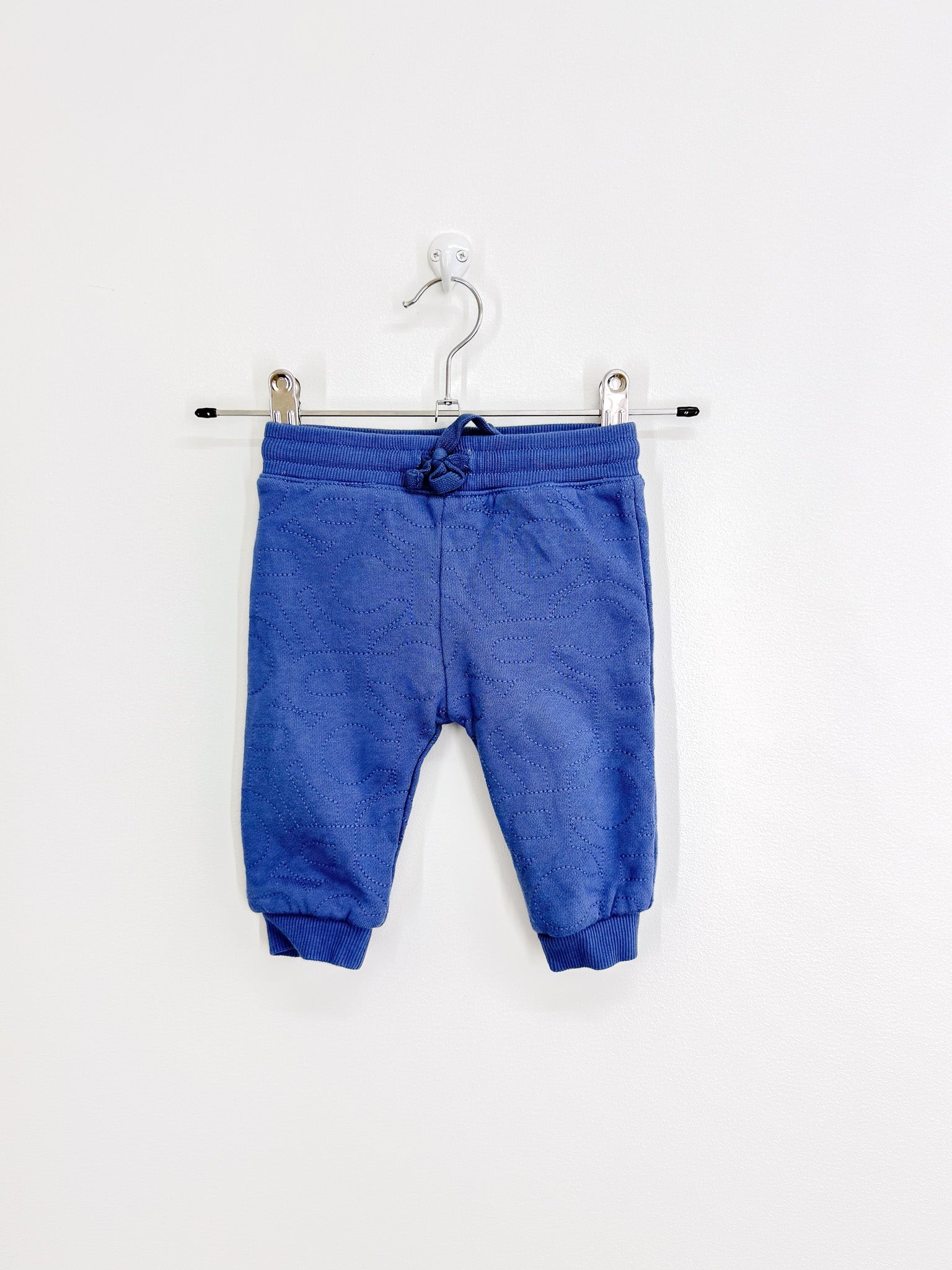 Country Road organic quilted trackies (3-6m)