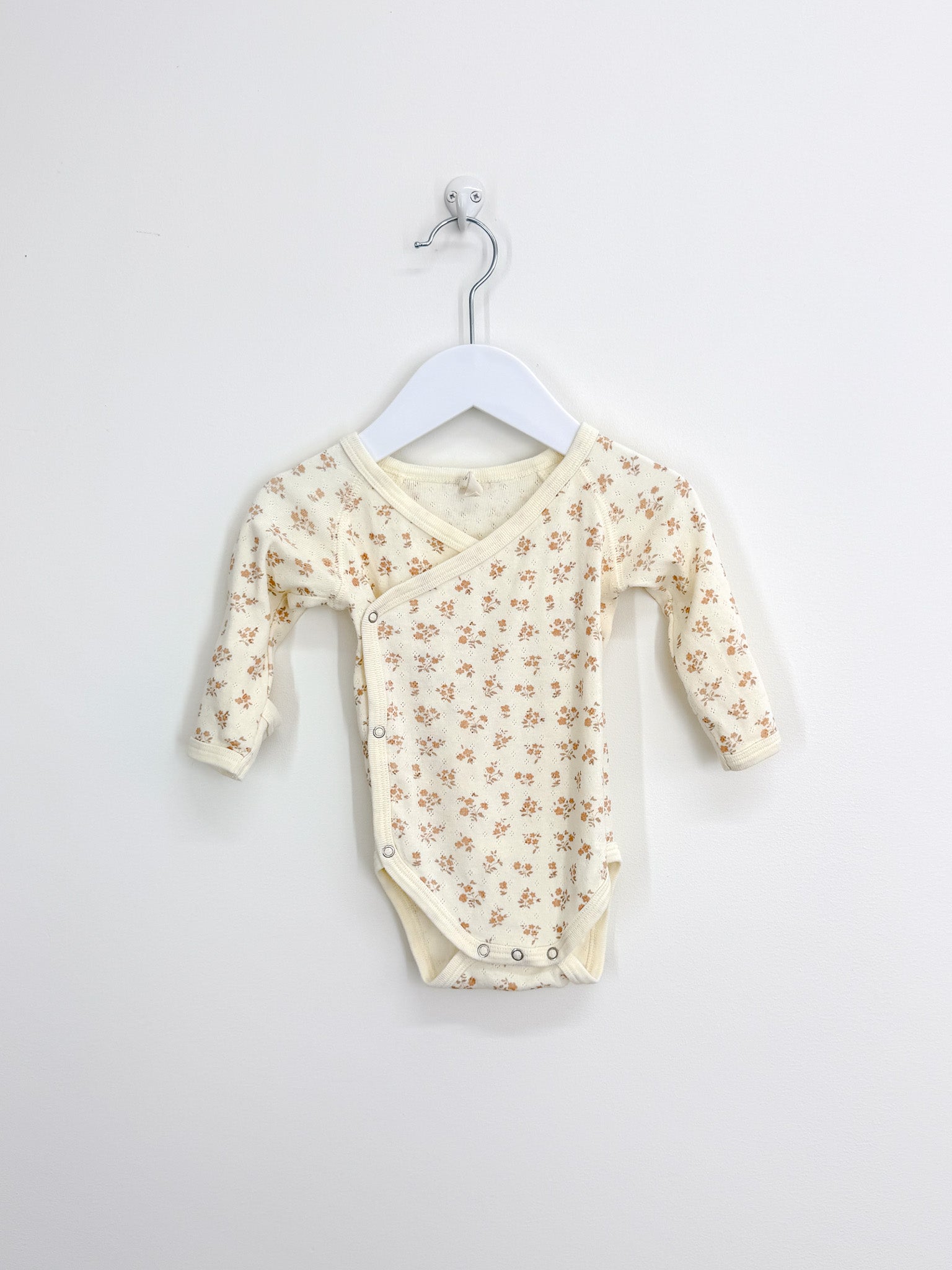 Quincy Mse organic pointelle bodysuit (3-6m)