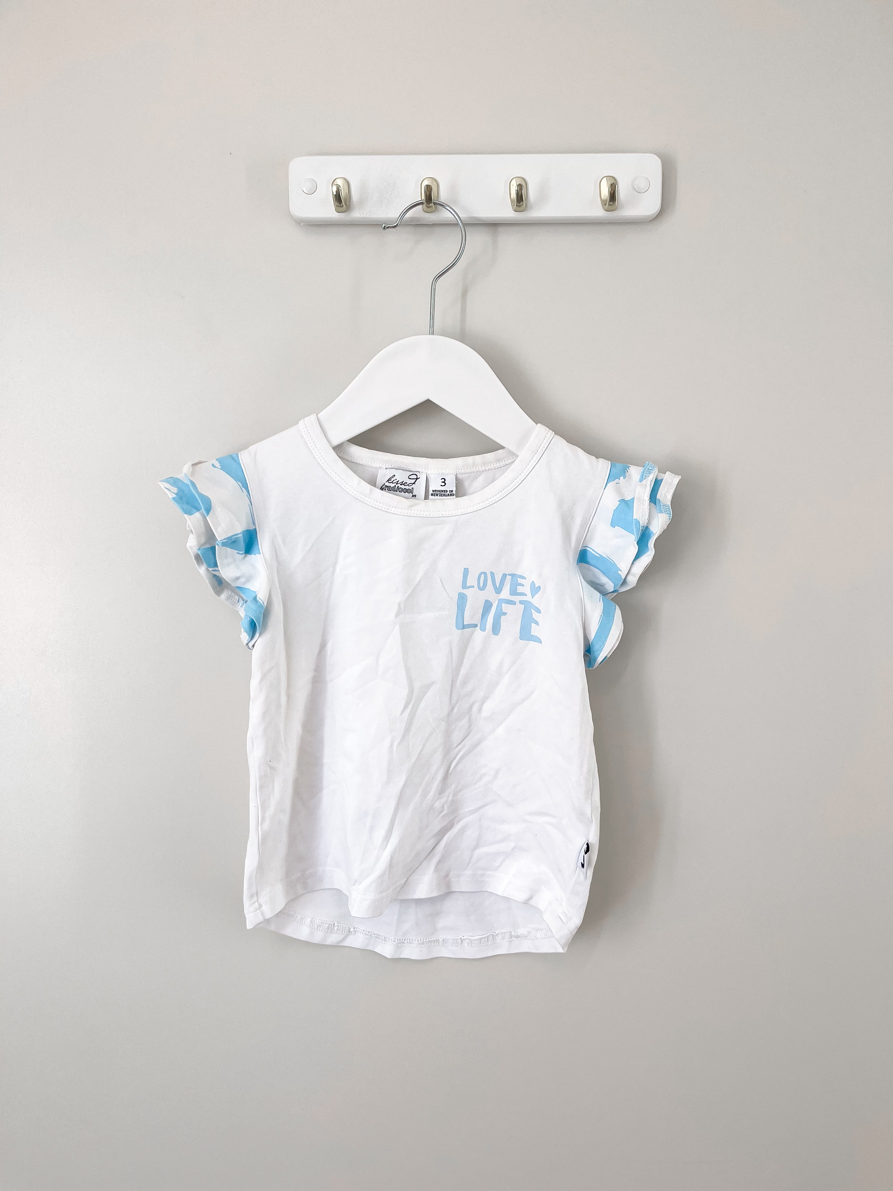 Radicool frill tee (3y) - SECONDS