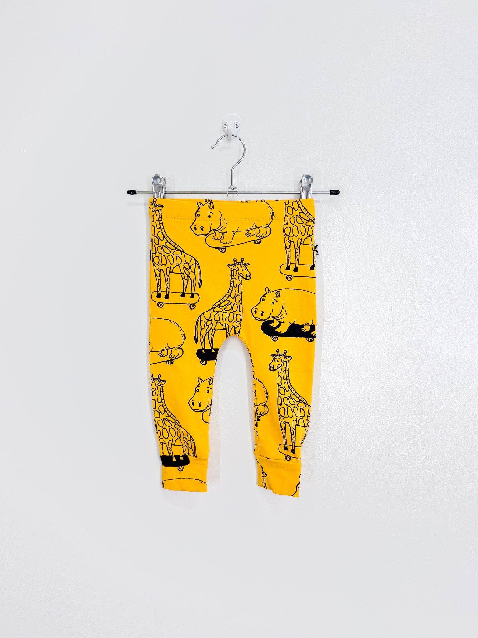 BNWOT Minti animal skater leggings (12-18m)