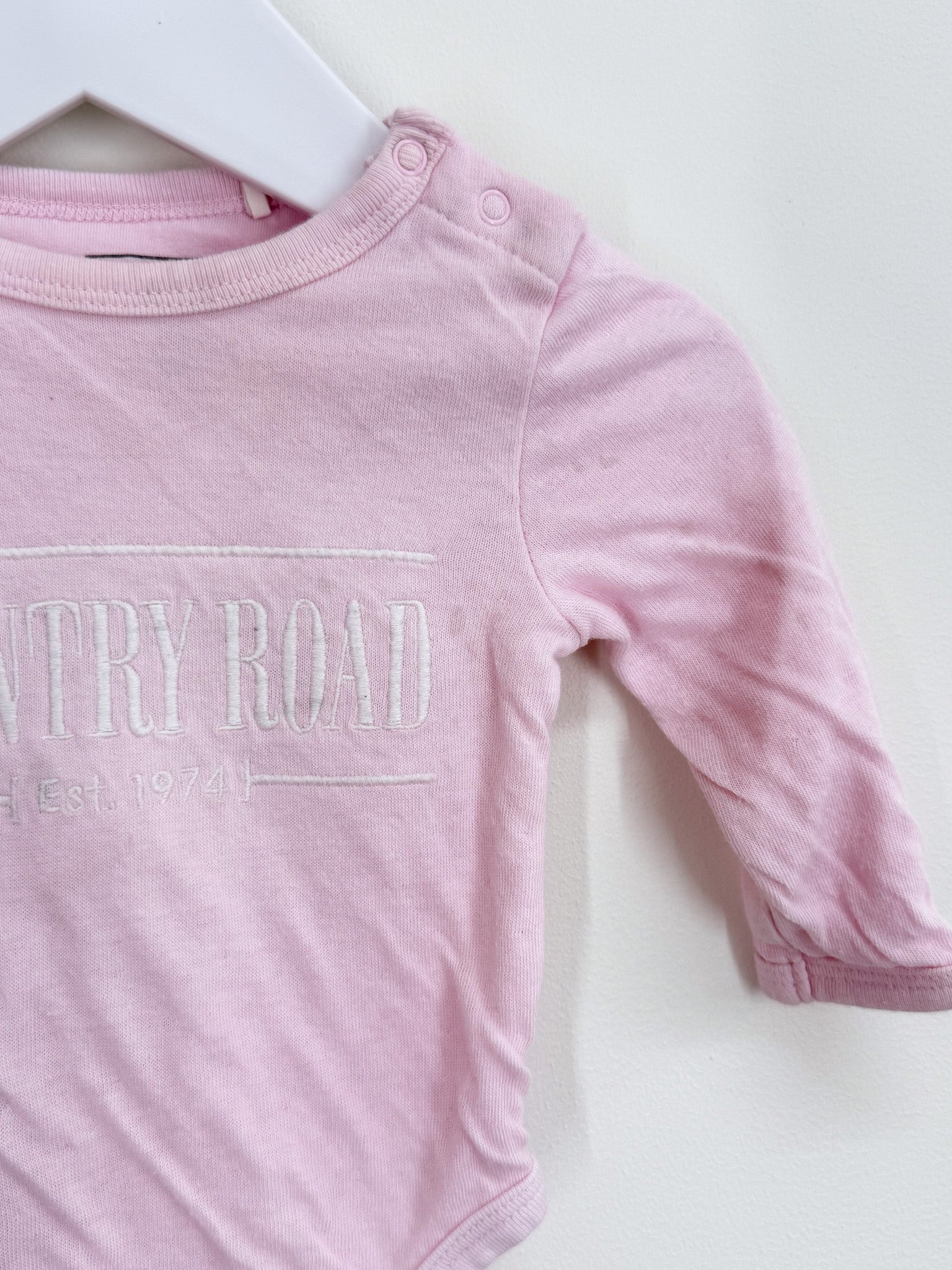 Country Road organic heritage bodysuit (0-3m)