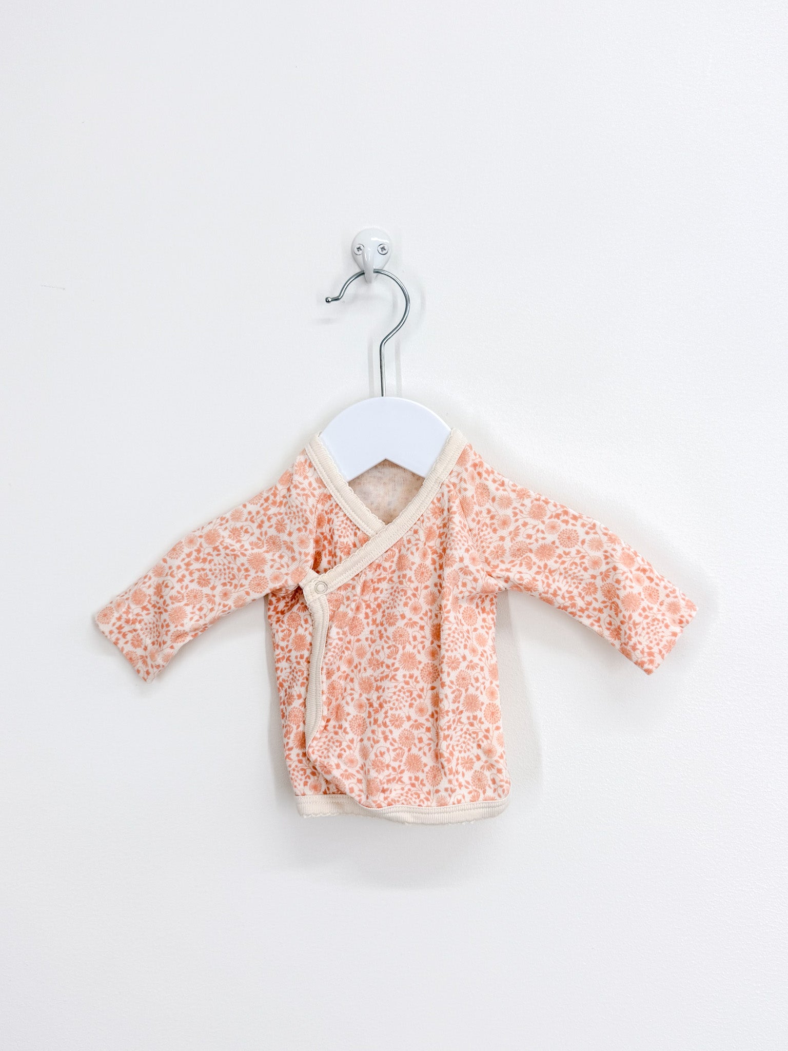 Nature Baby organic kimono top - willow daphne (newborn)