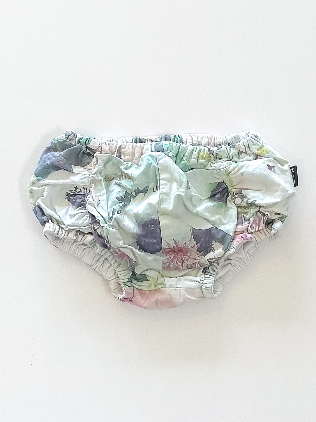 Hubble + Duke organic floral bloomers (0-6m)