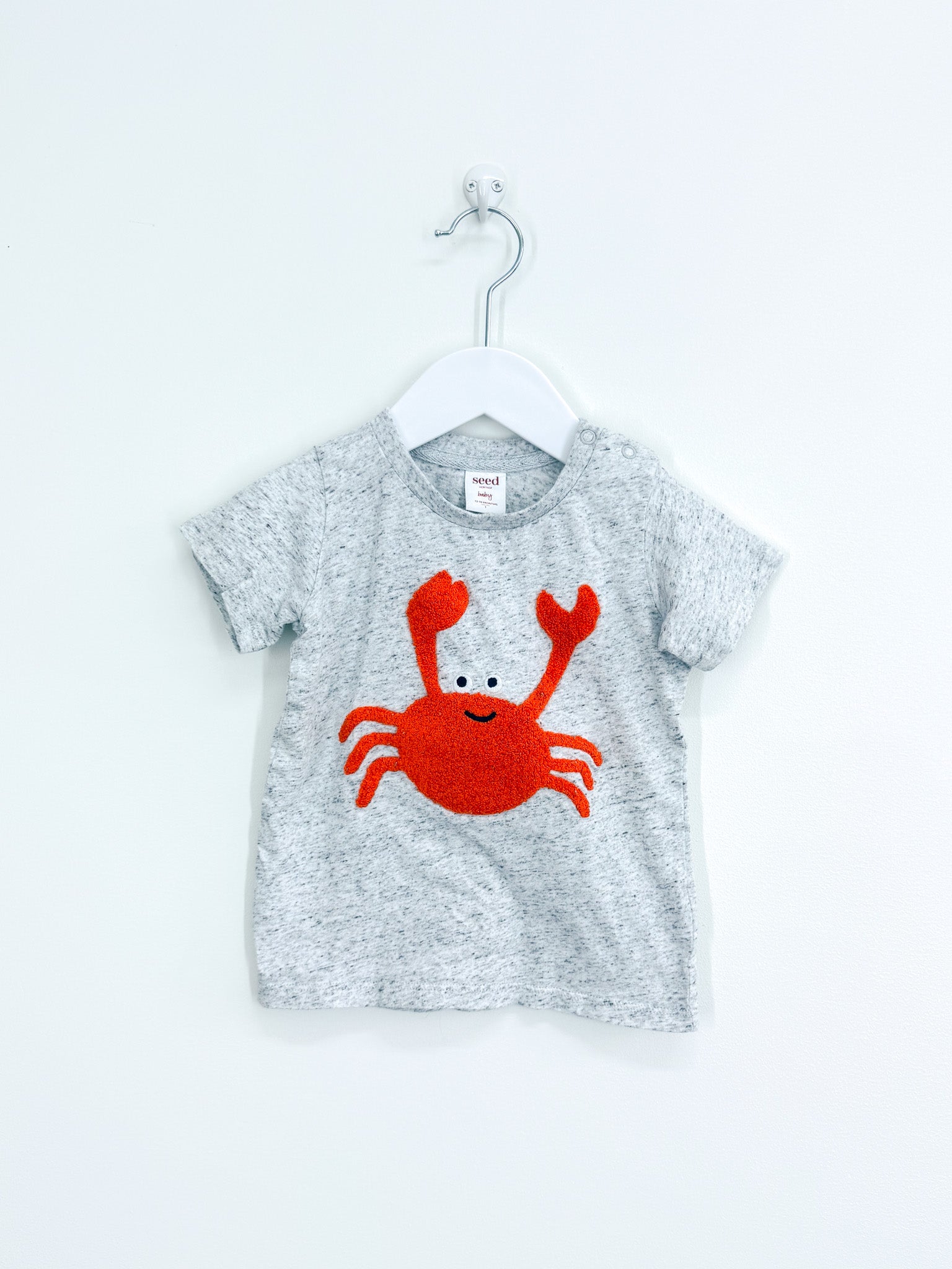 Seed crab tee (12-18m)