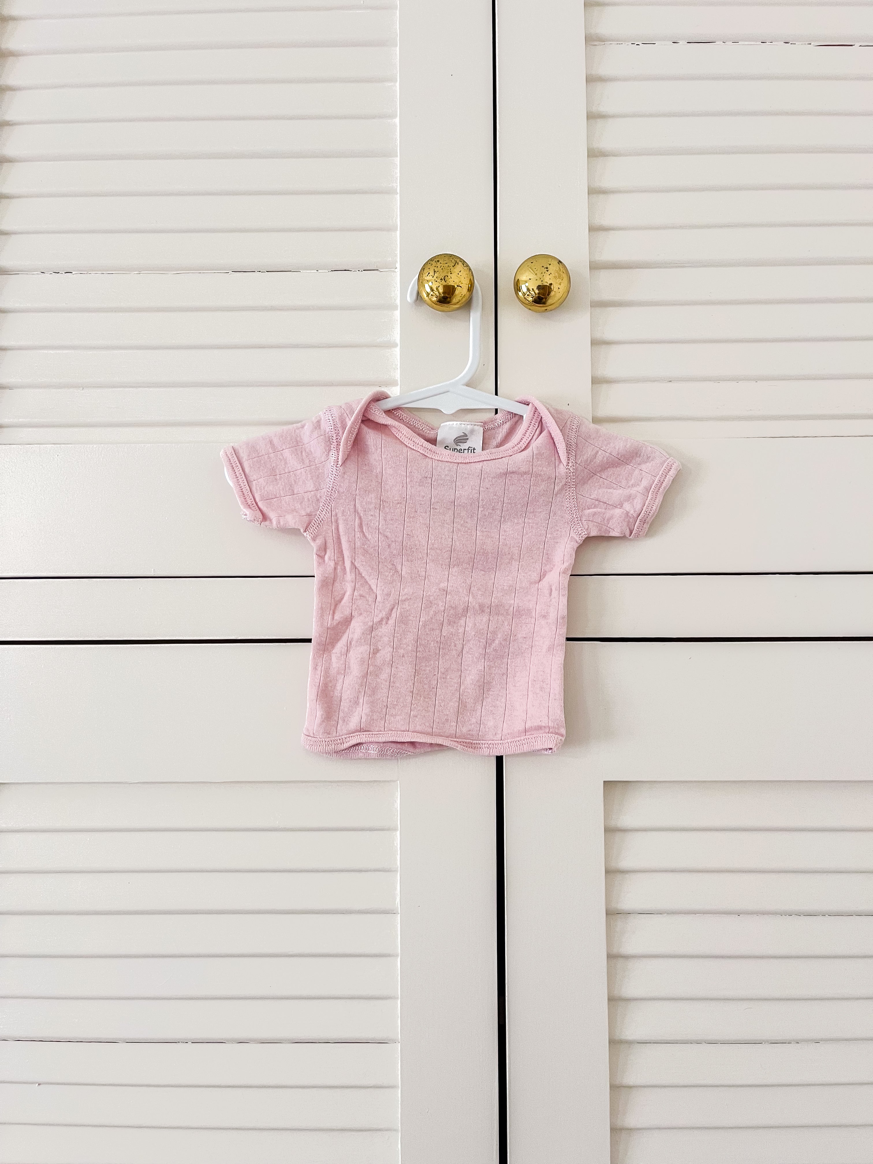 Superfit merino cotton rib tee (newborn)