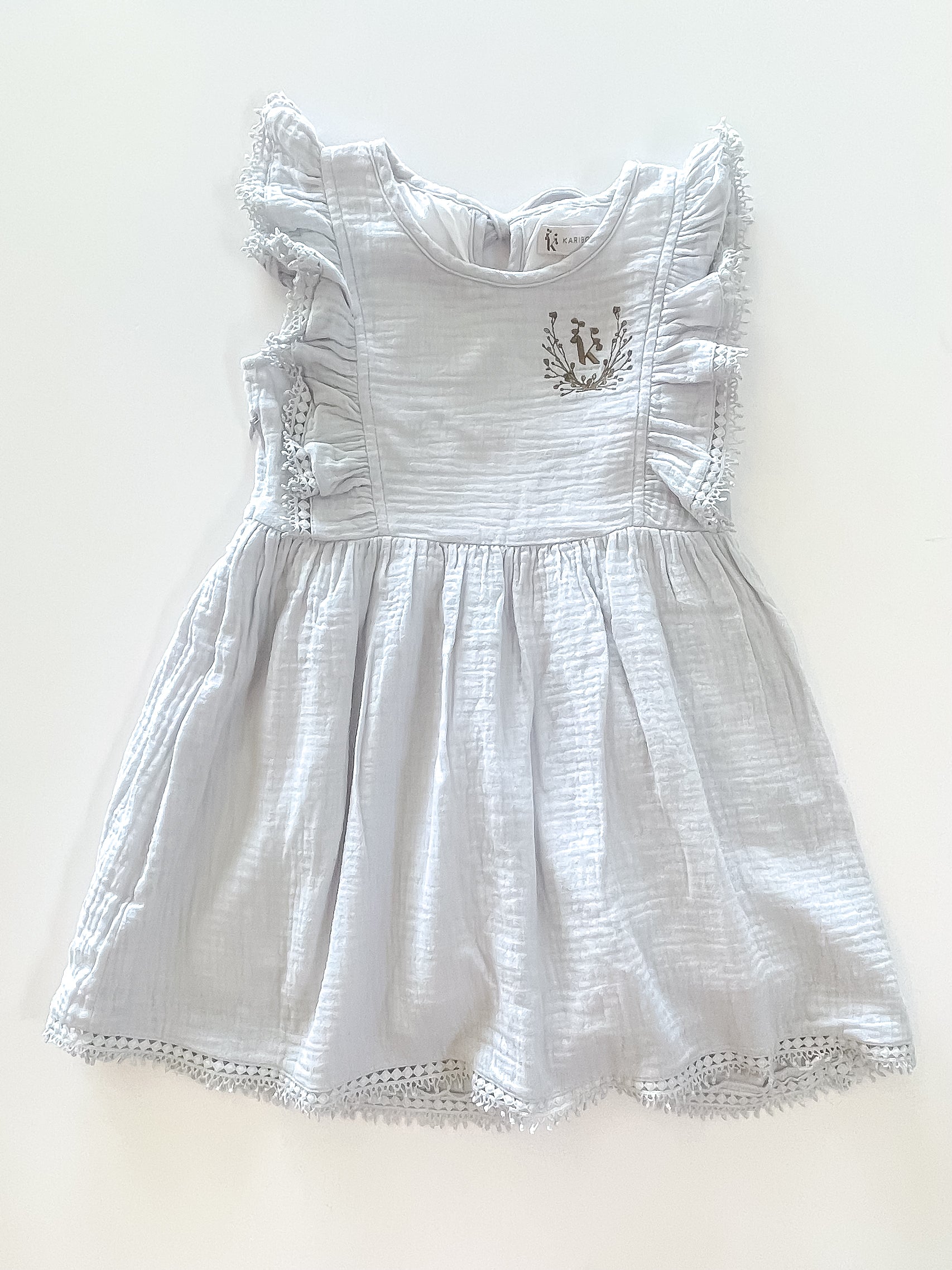 Karibou Kids little angel lace dress (4y)