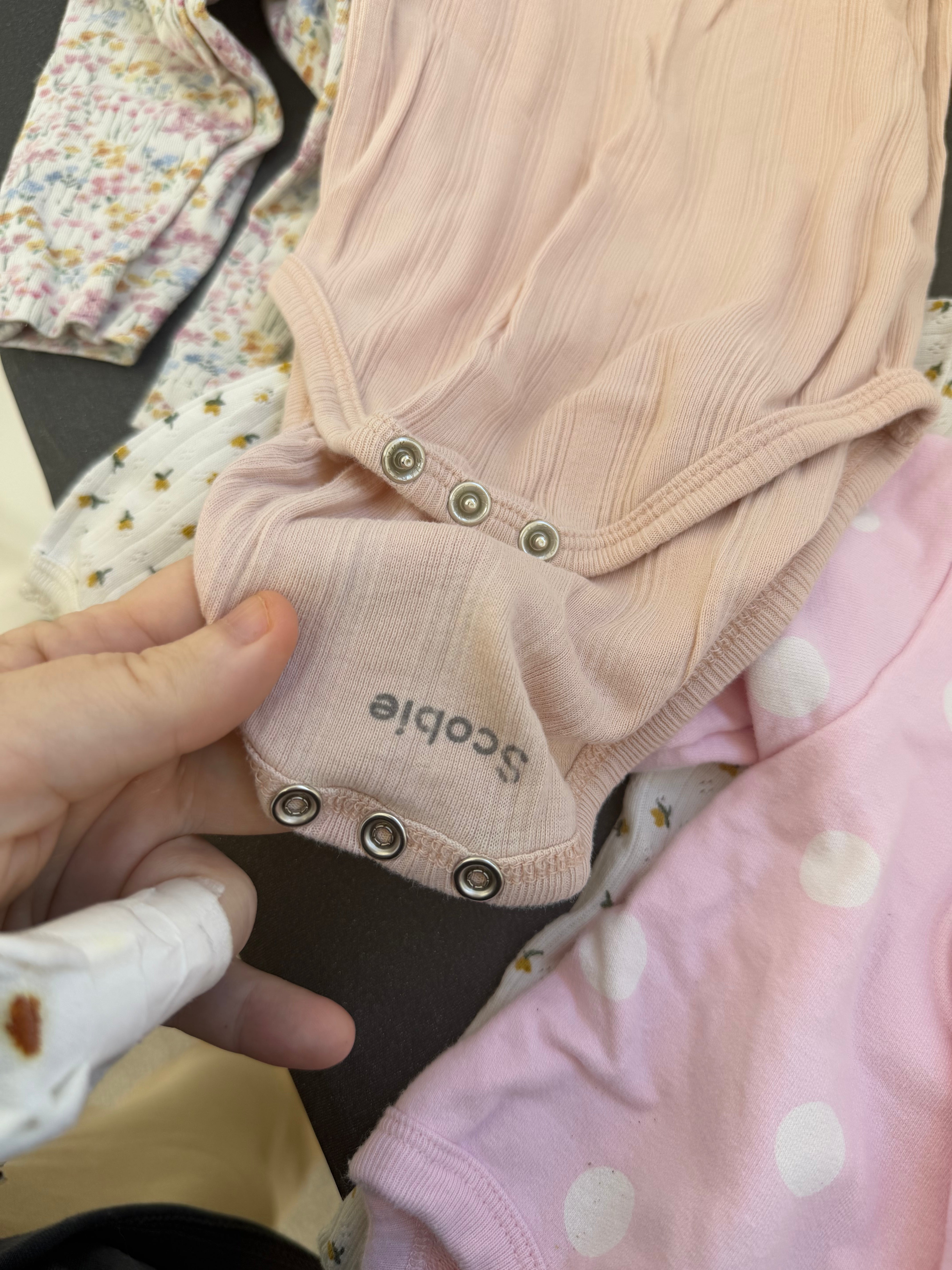 Nature Baby organic derby bodysuit (6-12m) - SECONDS