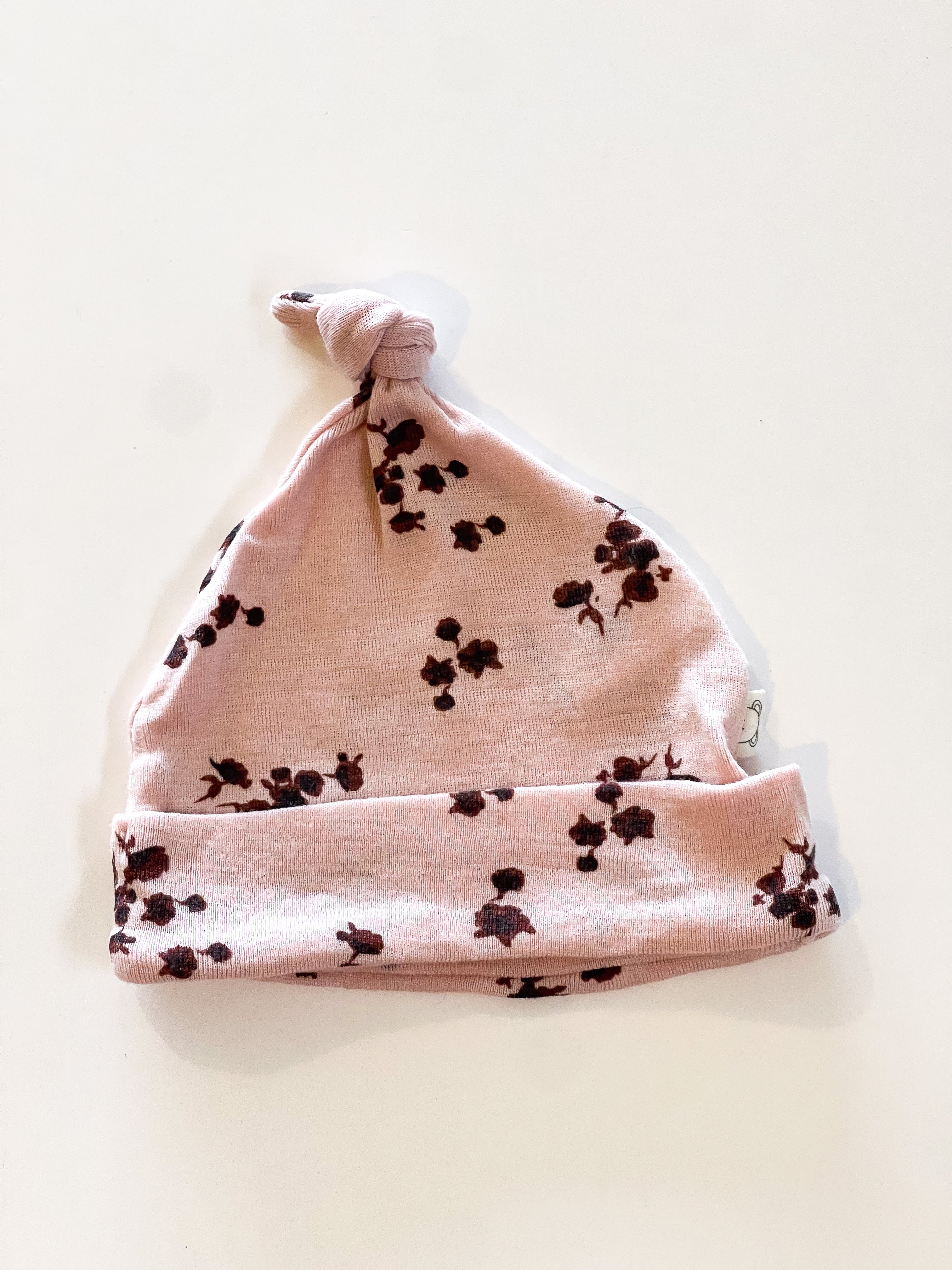 Baby Baby merino knot beanie (0-6m)