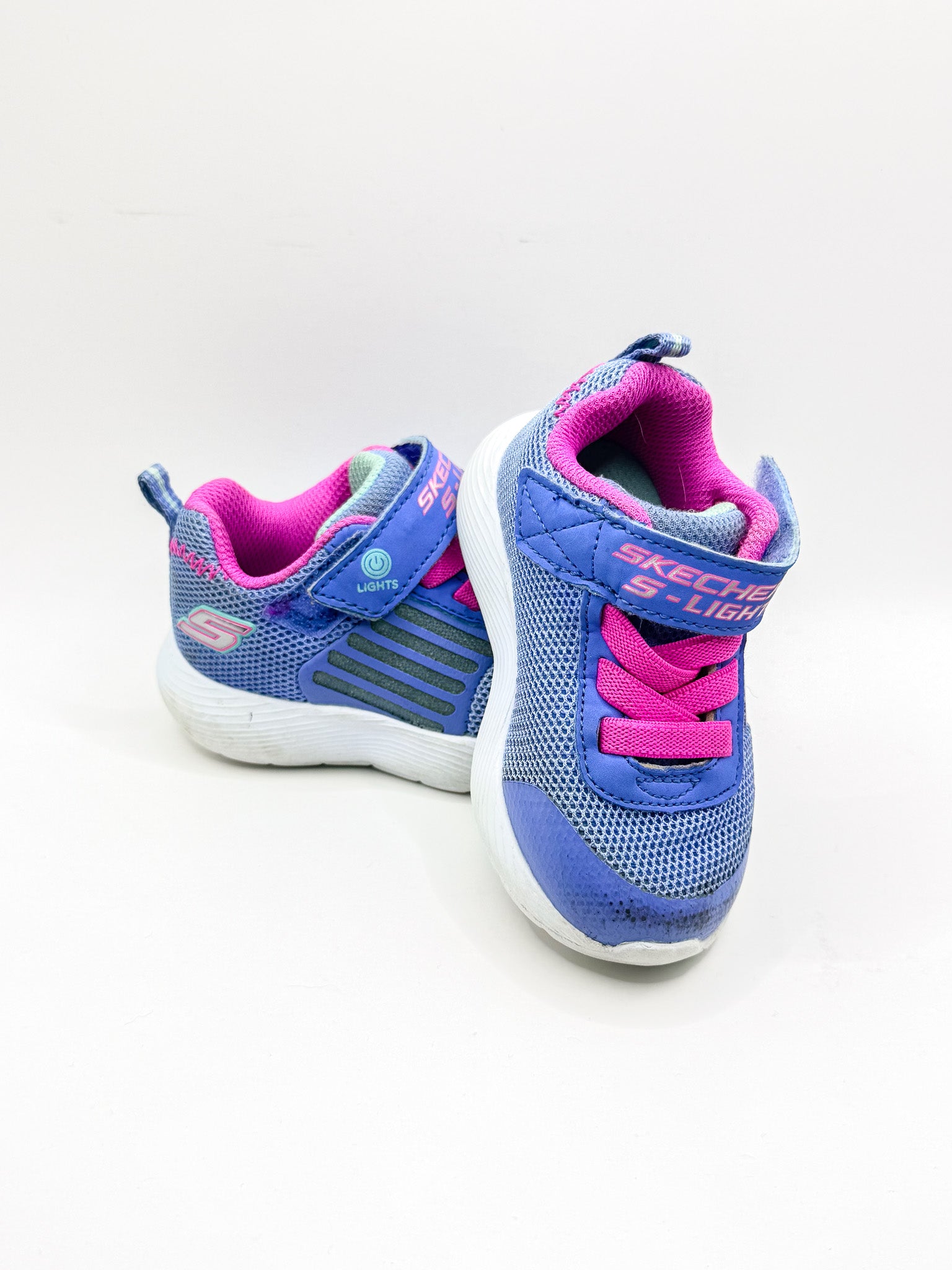 Skechers s-lights velcro sneakers (21EU)