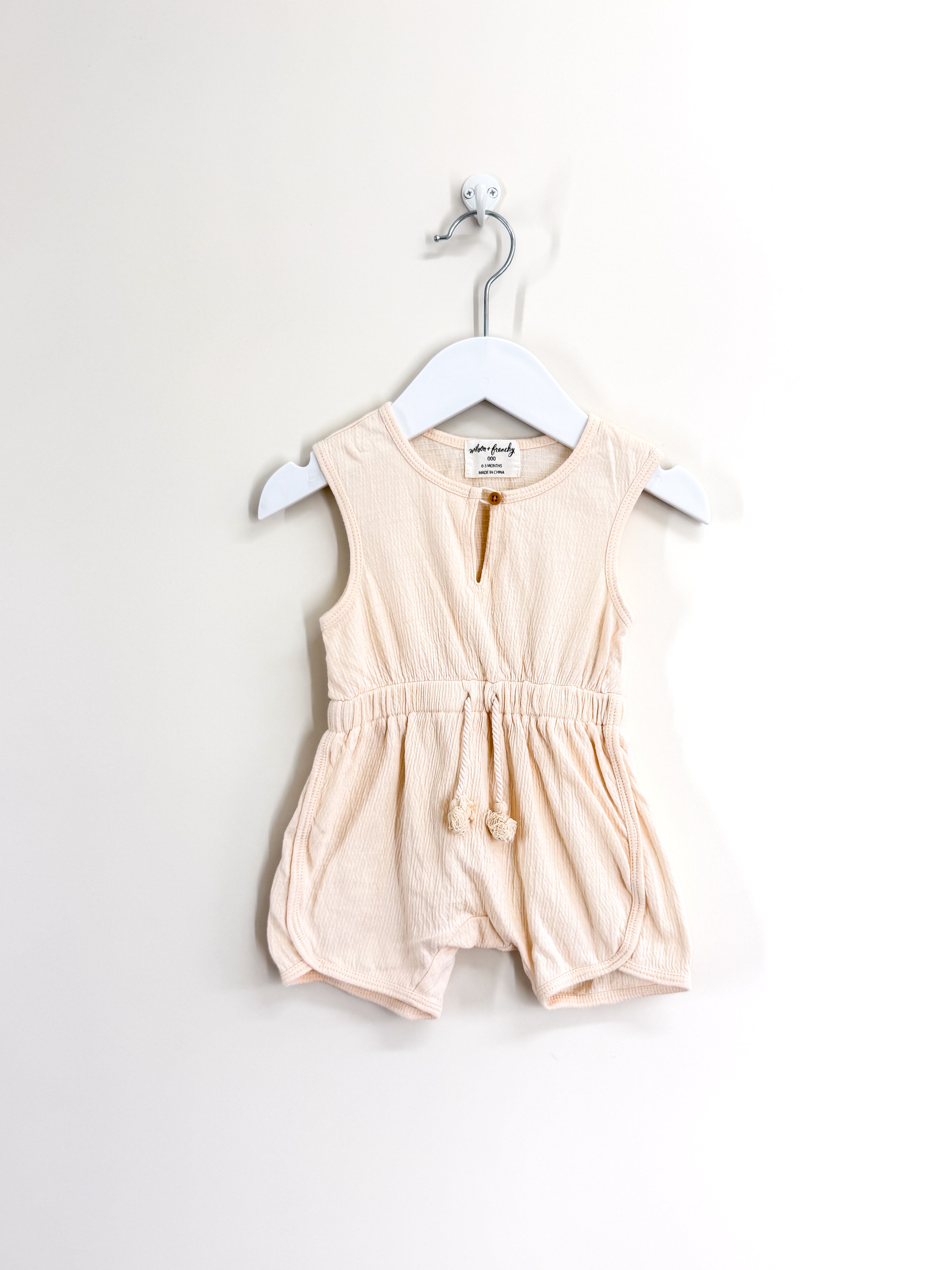 Wilson & Frenchy crepe playsuit (0-3m)
