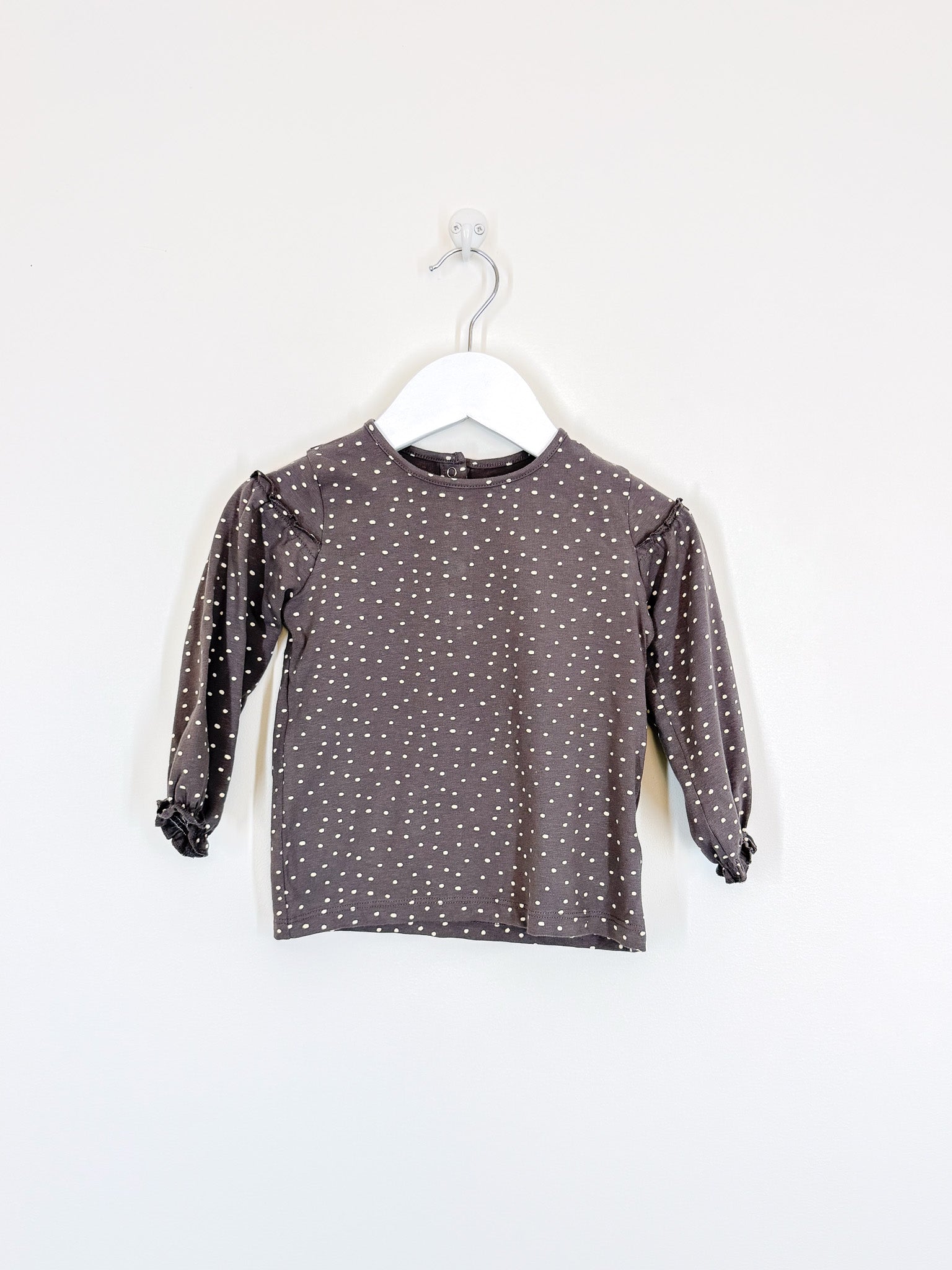 Next long sleeve spot tee (9-12m)