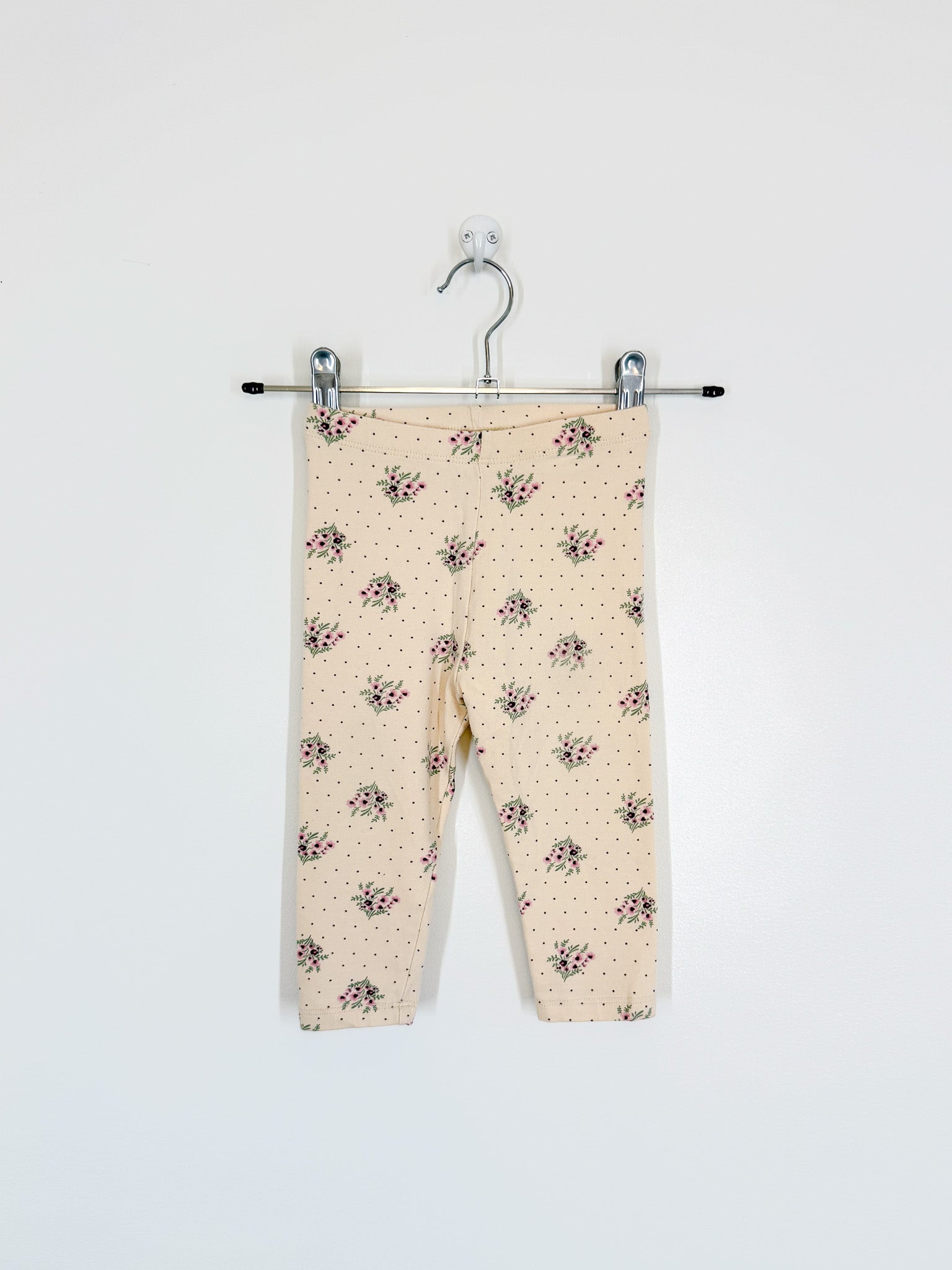 Next floral leggings (9-12m)