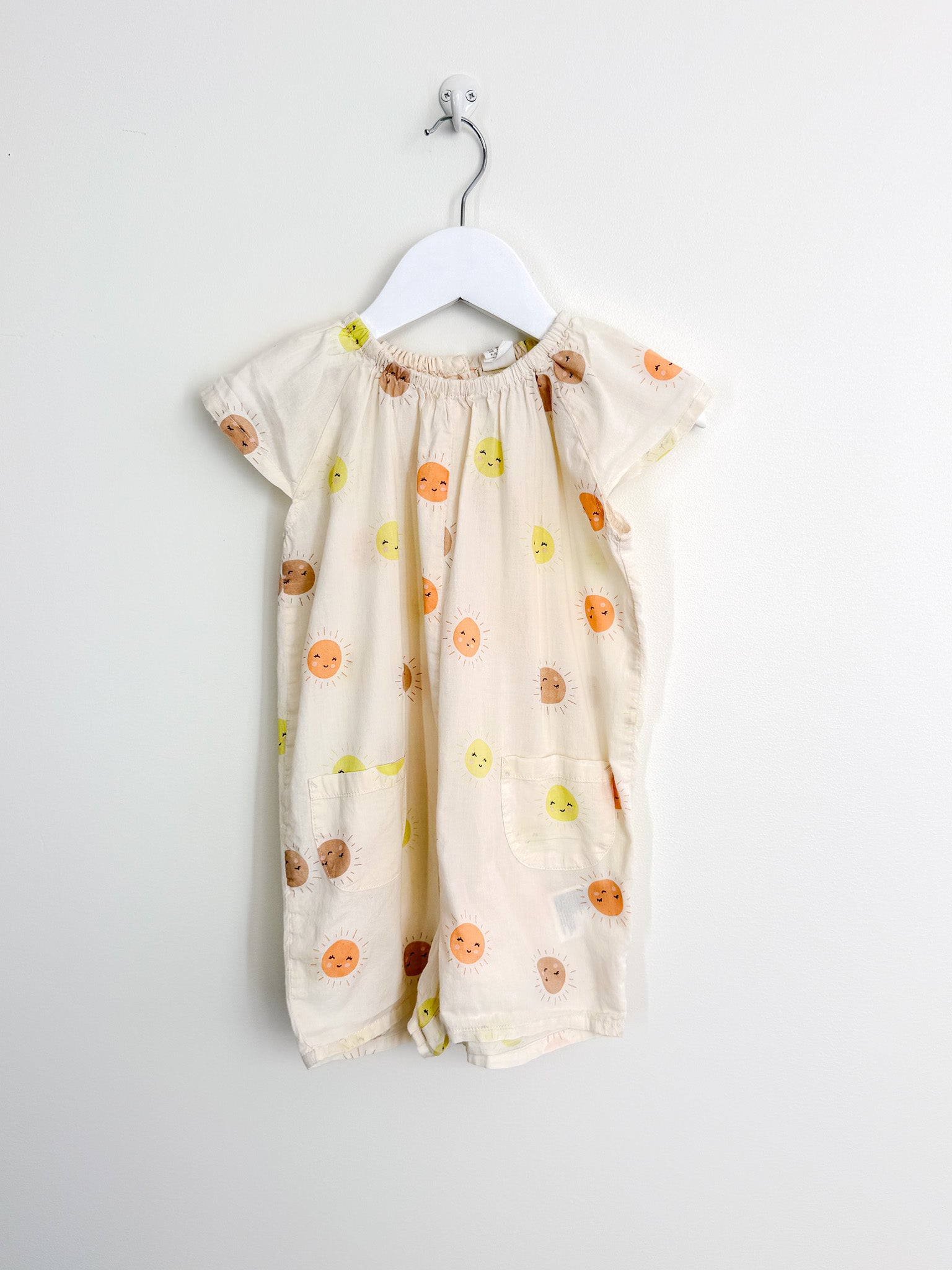 H&M summer suns playsuit (12-18m)