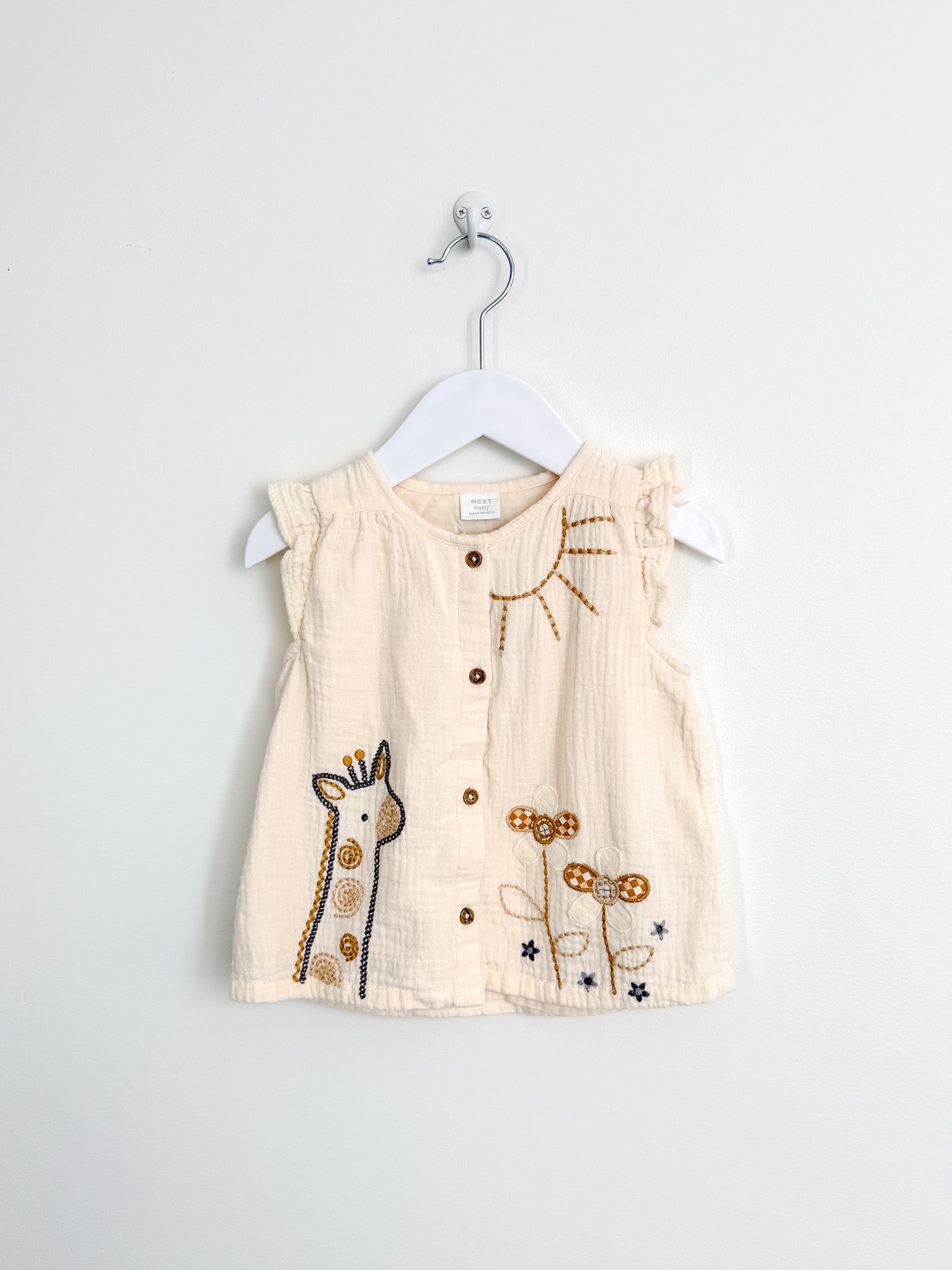 Next muslin blouse (12-18m)