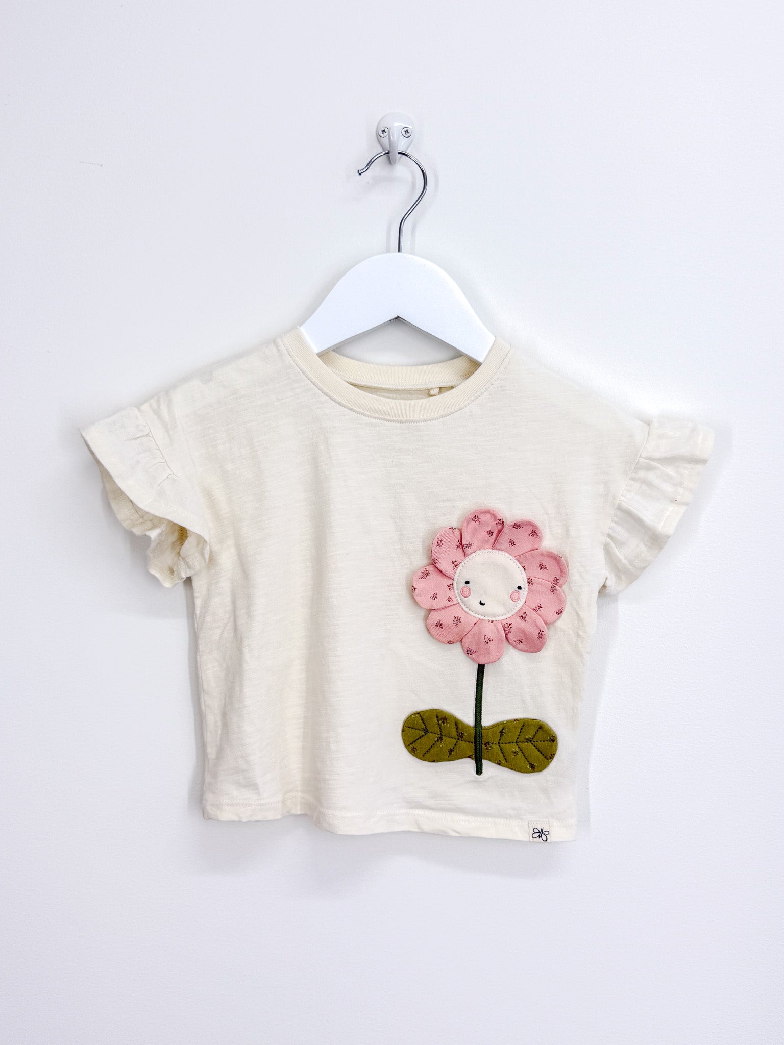 Next daisy applique tee (9-12m)