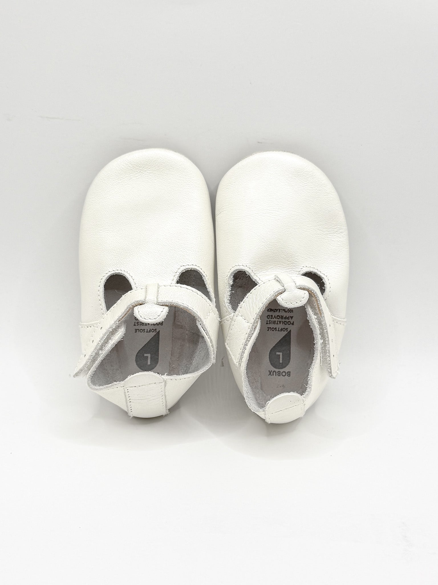 Bobux soft sole jack & jill prewalker shoes (20-21EU)