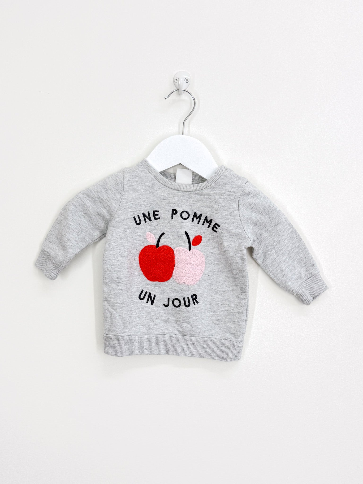 Seed une pomme sweatshirt (0-3m)
