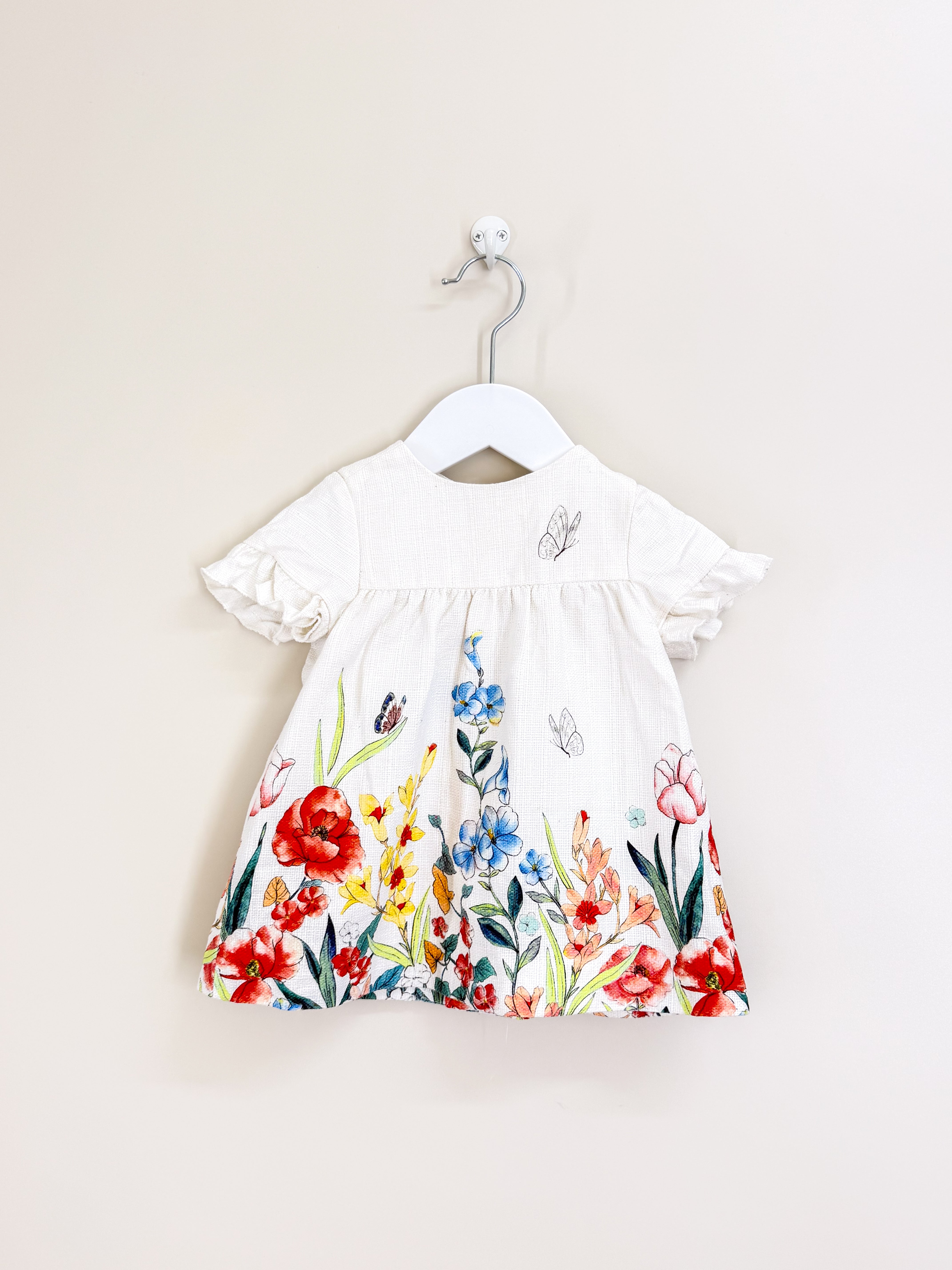 Zara textured dress (6-9m)