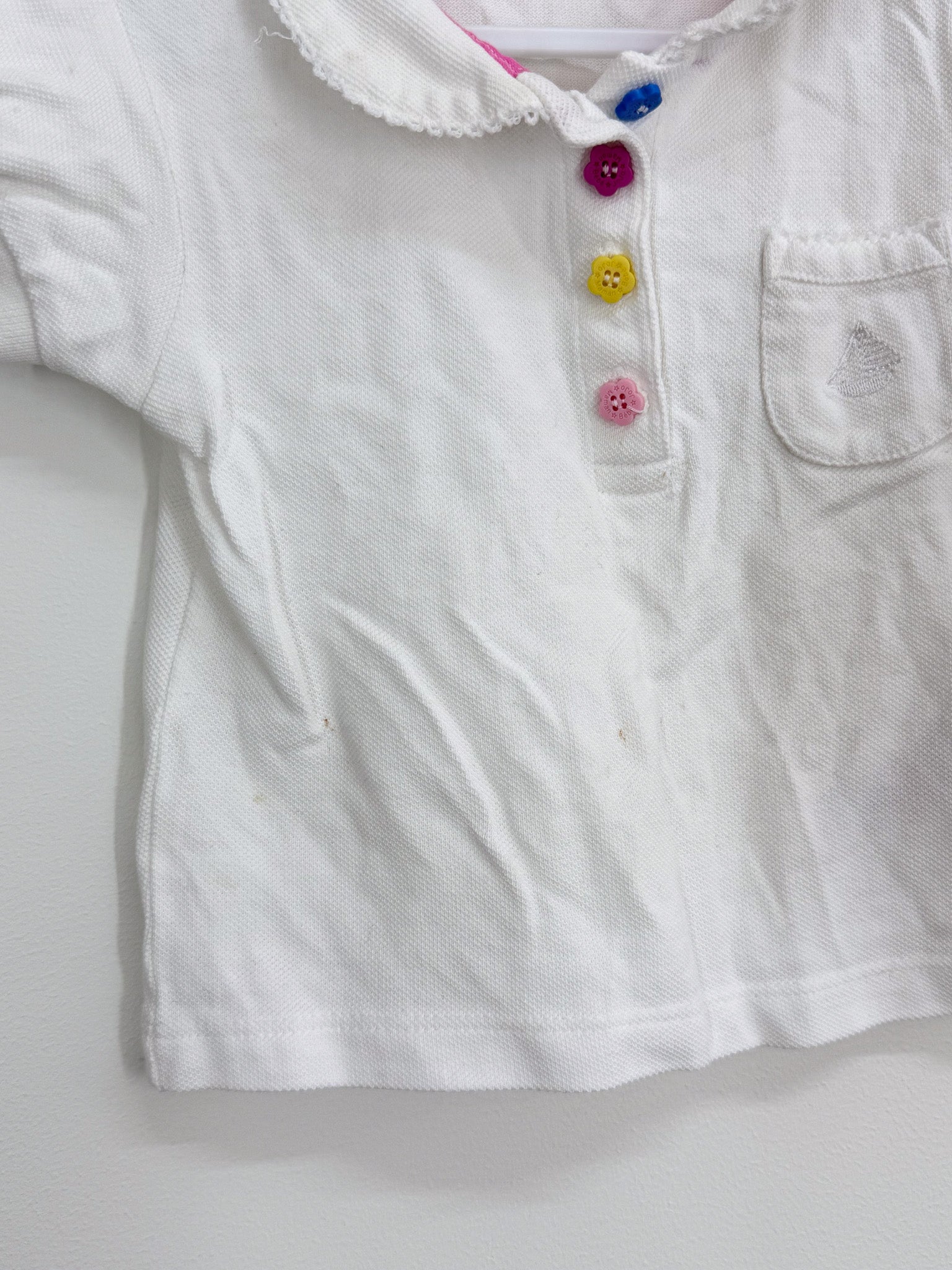 Jojo Maman Bebe polo shirt (6-12m) - SECONDS