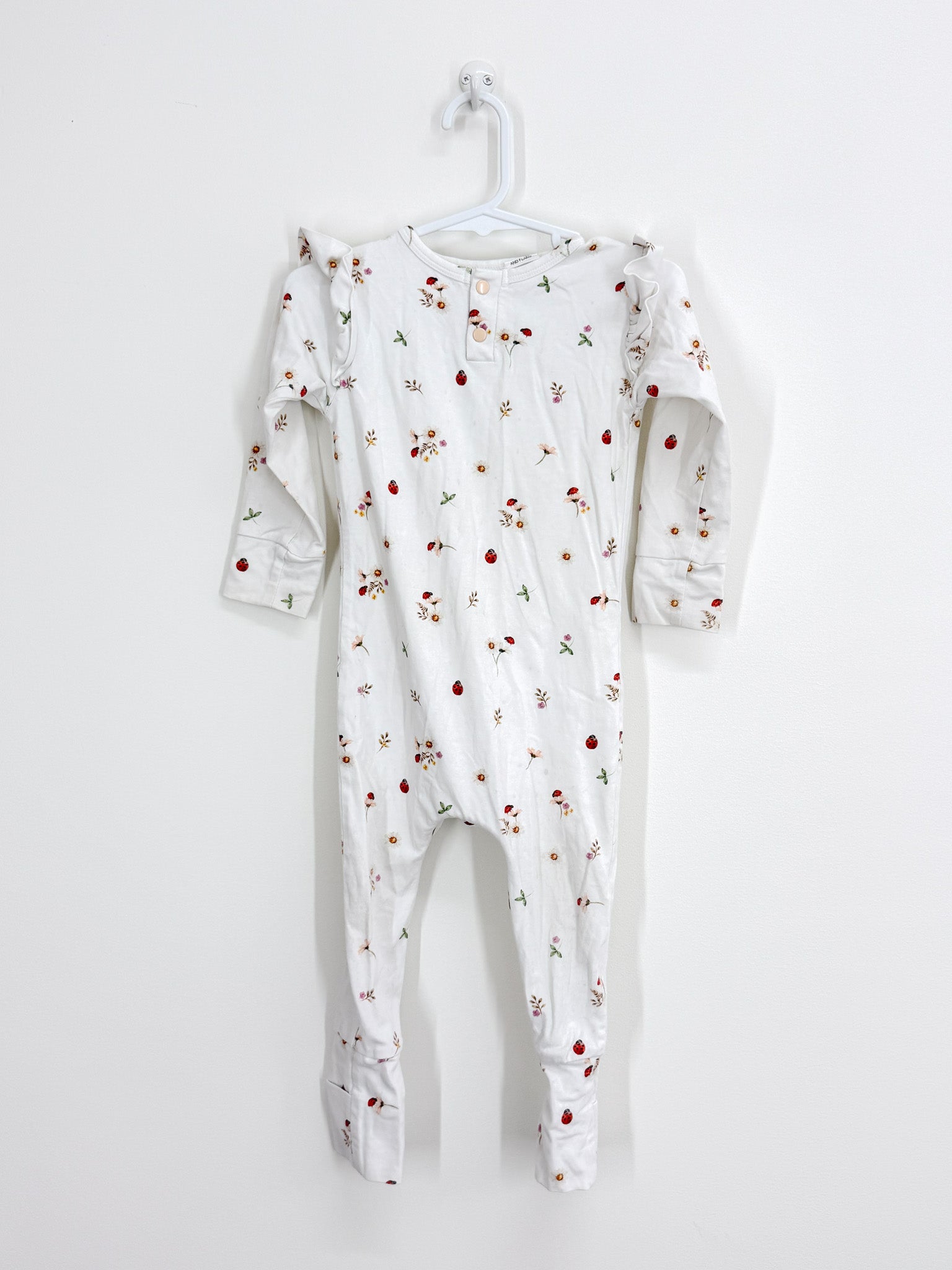 Snuggle Hunny organic zipsuit (1y) - SECONDS