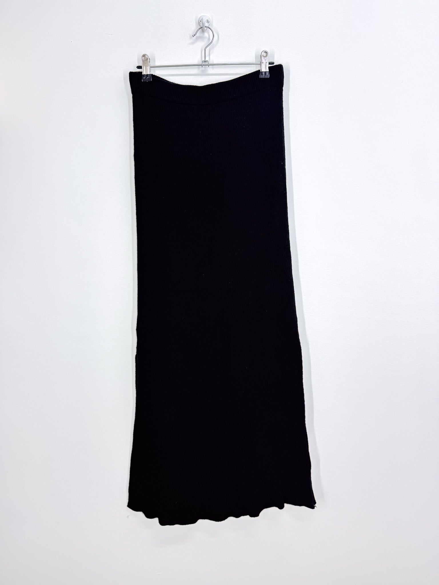 Ziggy Lou organic onyx knit skirt (12-14)