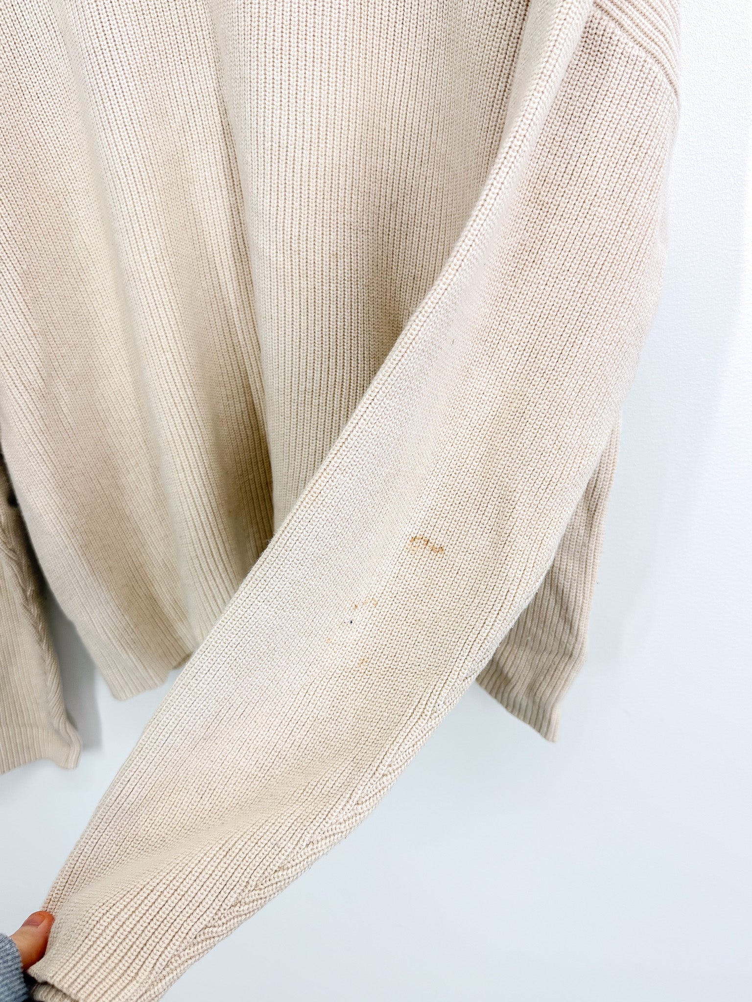 Ziggy Lou organic knit pullover (8-10)