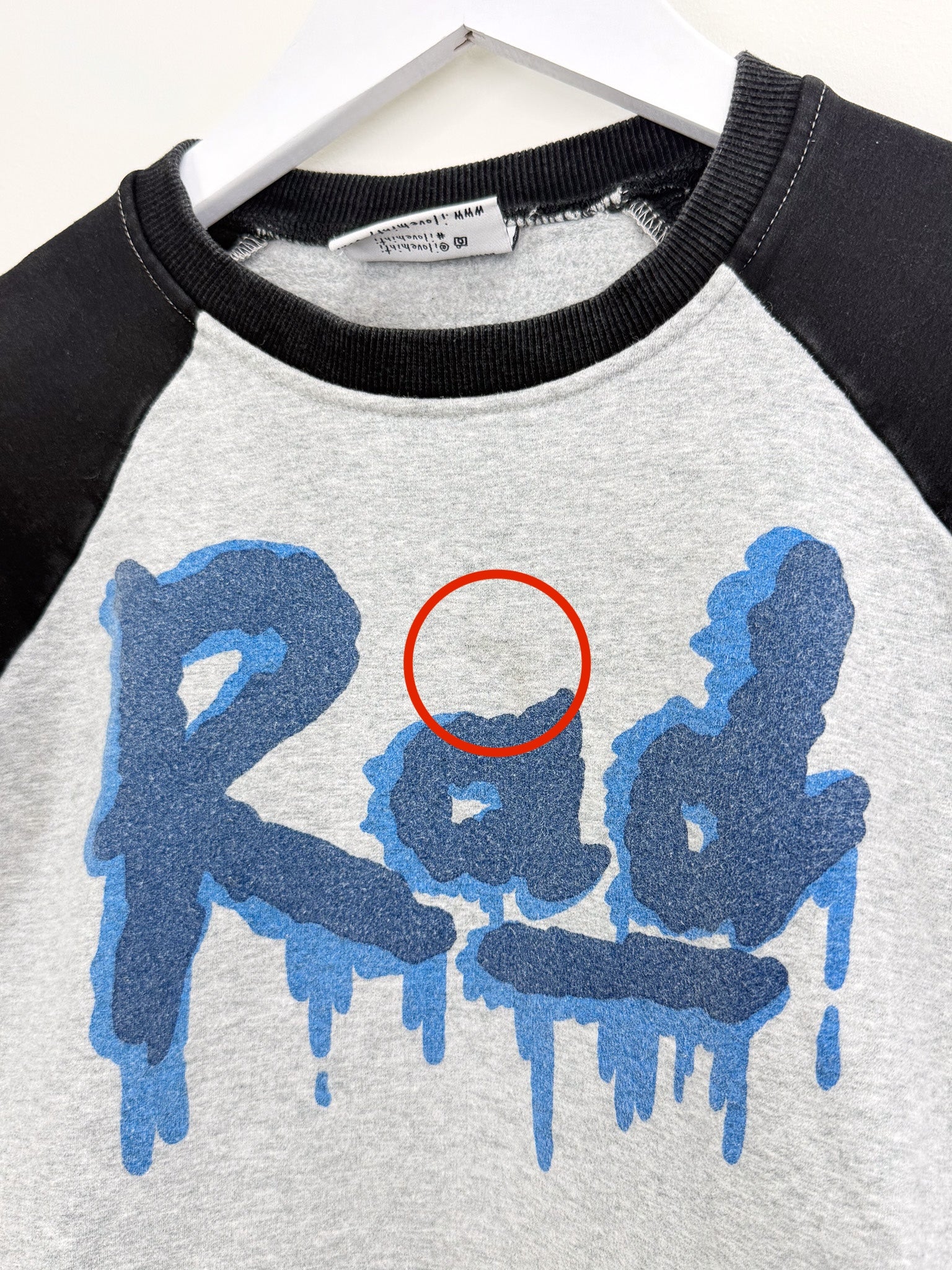 Minti rad furry crew sweatshirt (10y)