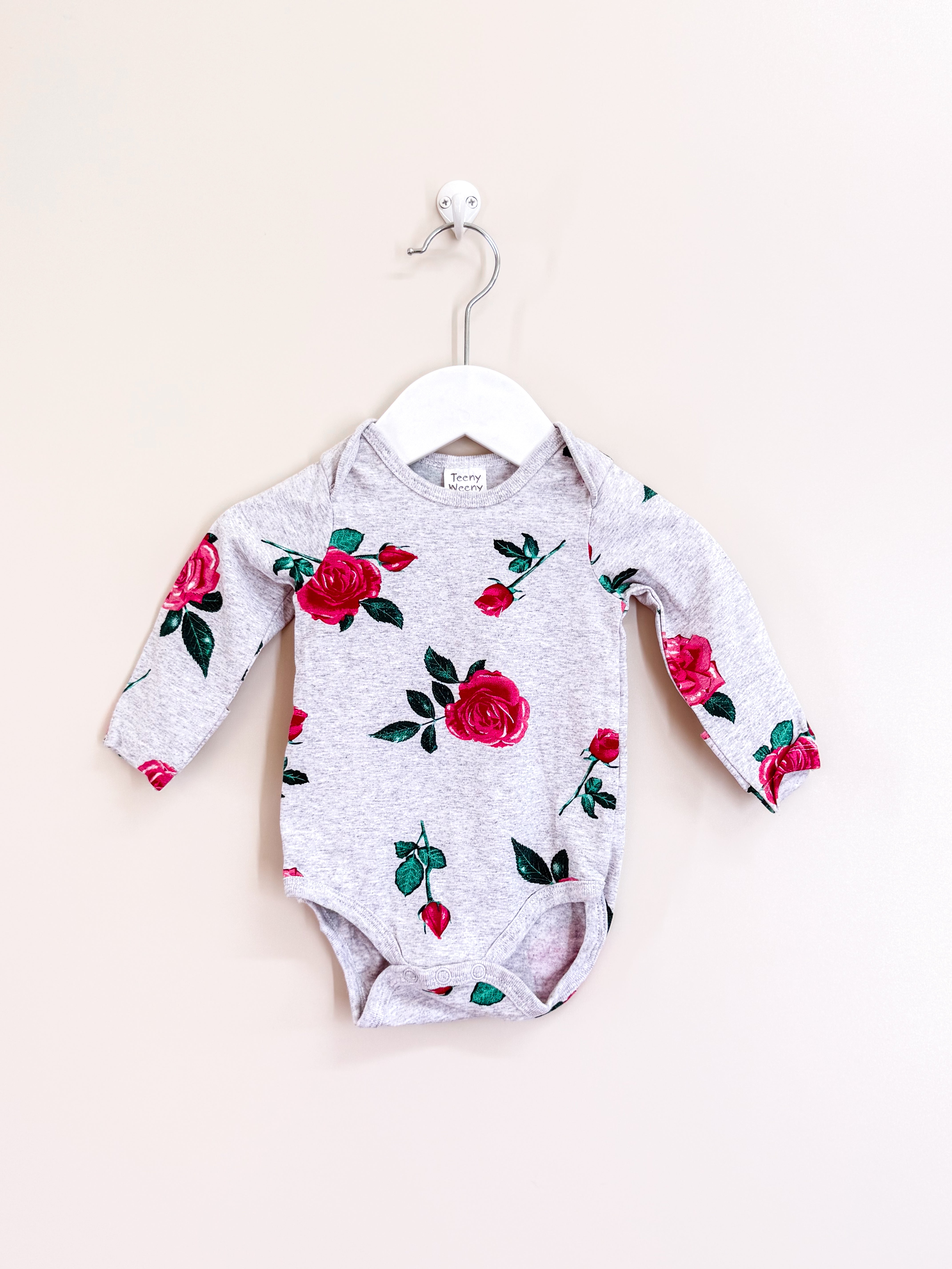 Teeny Weeny roses bodysuit (0-3m)