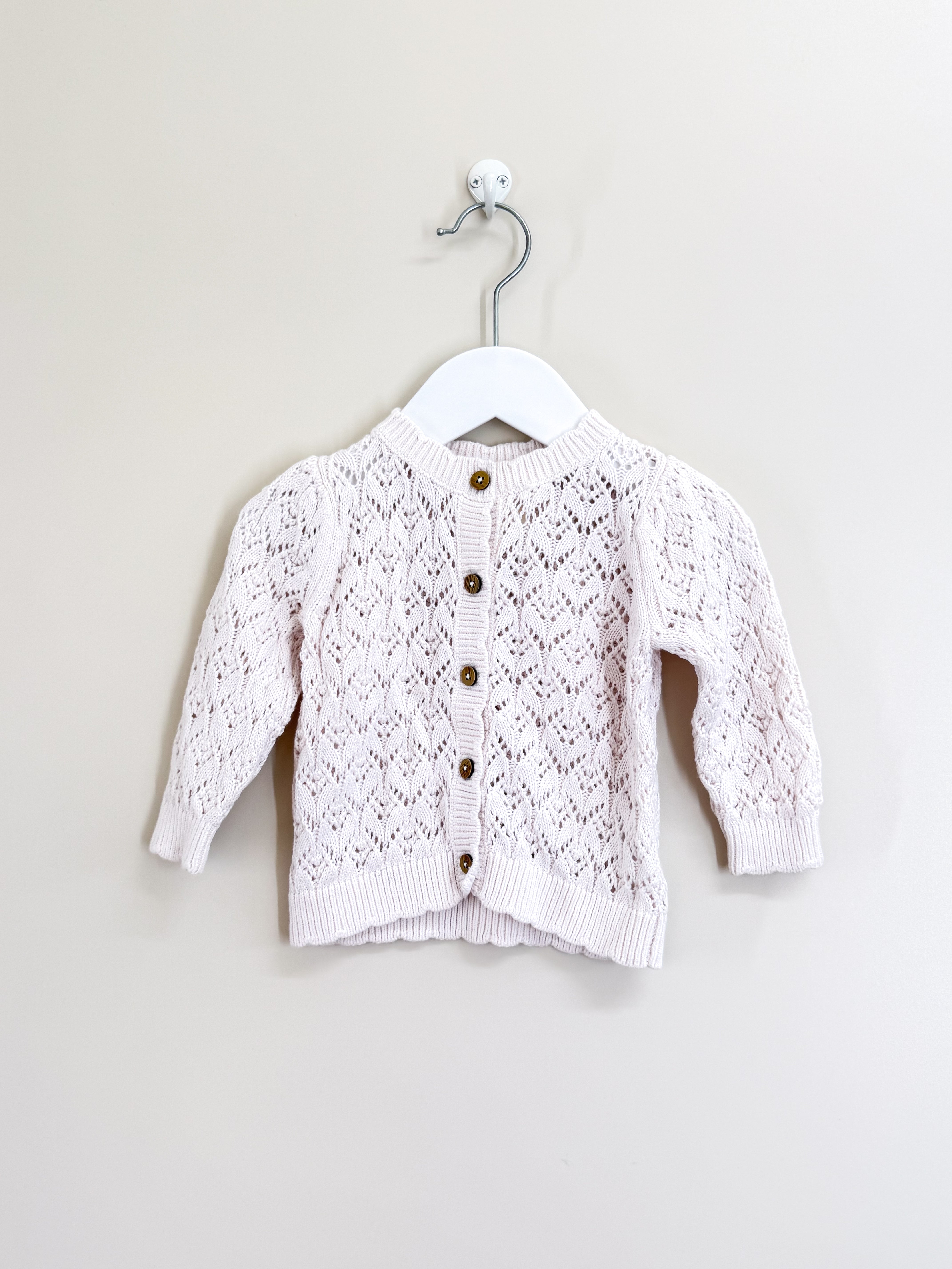 Little Bundle knit cardigan (3-6m)