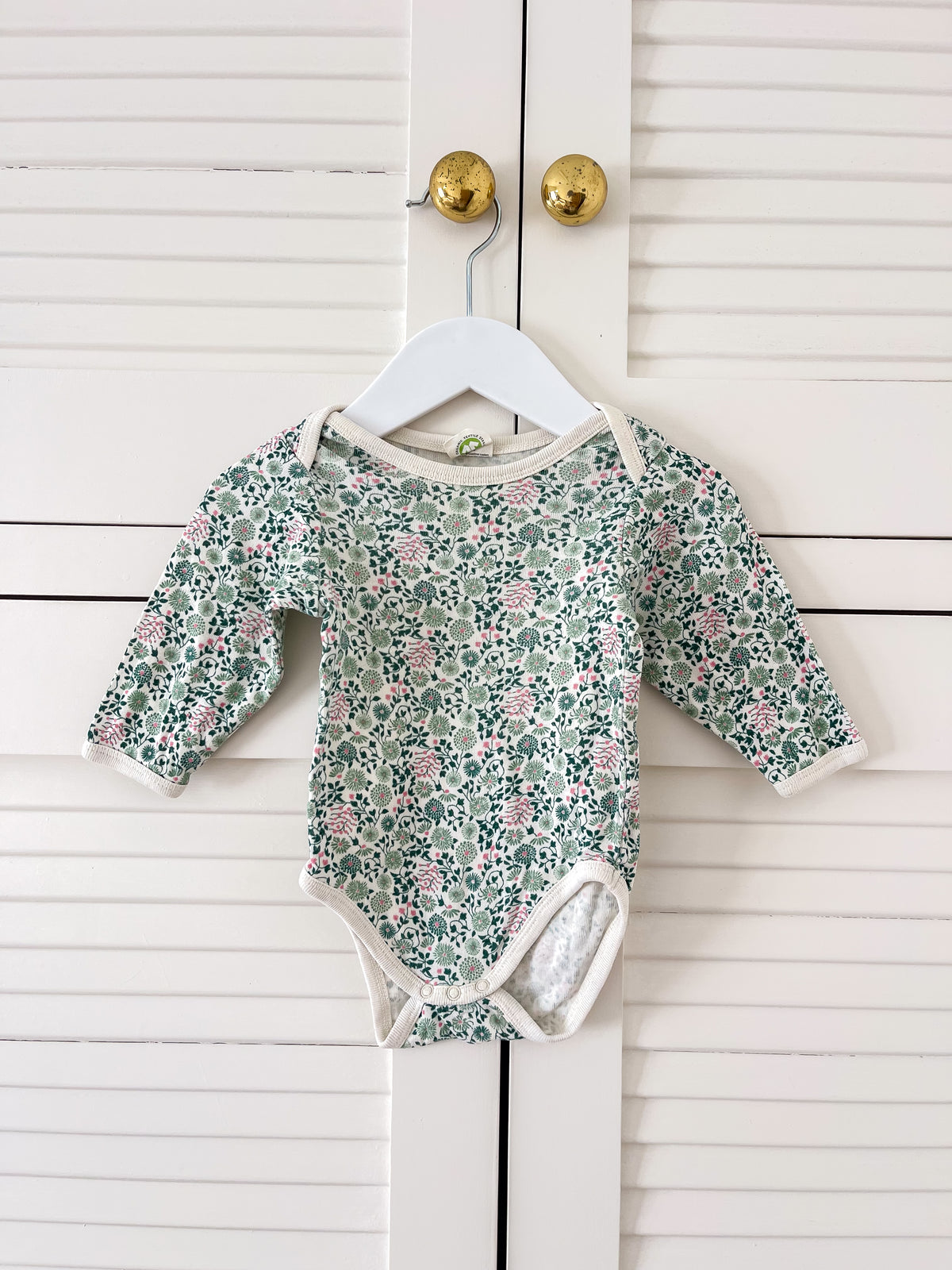 Nature Baby organic bodysuit - willow (3-6m)