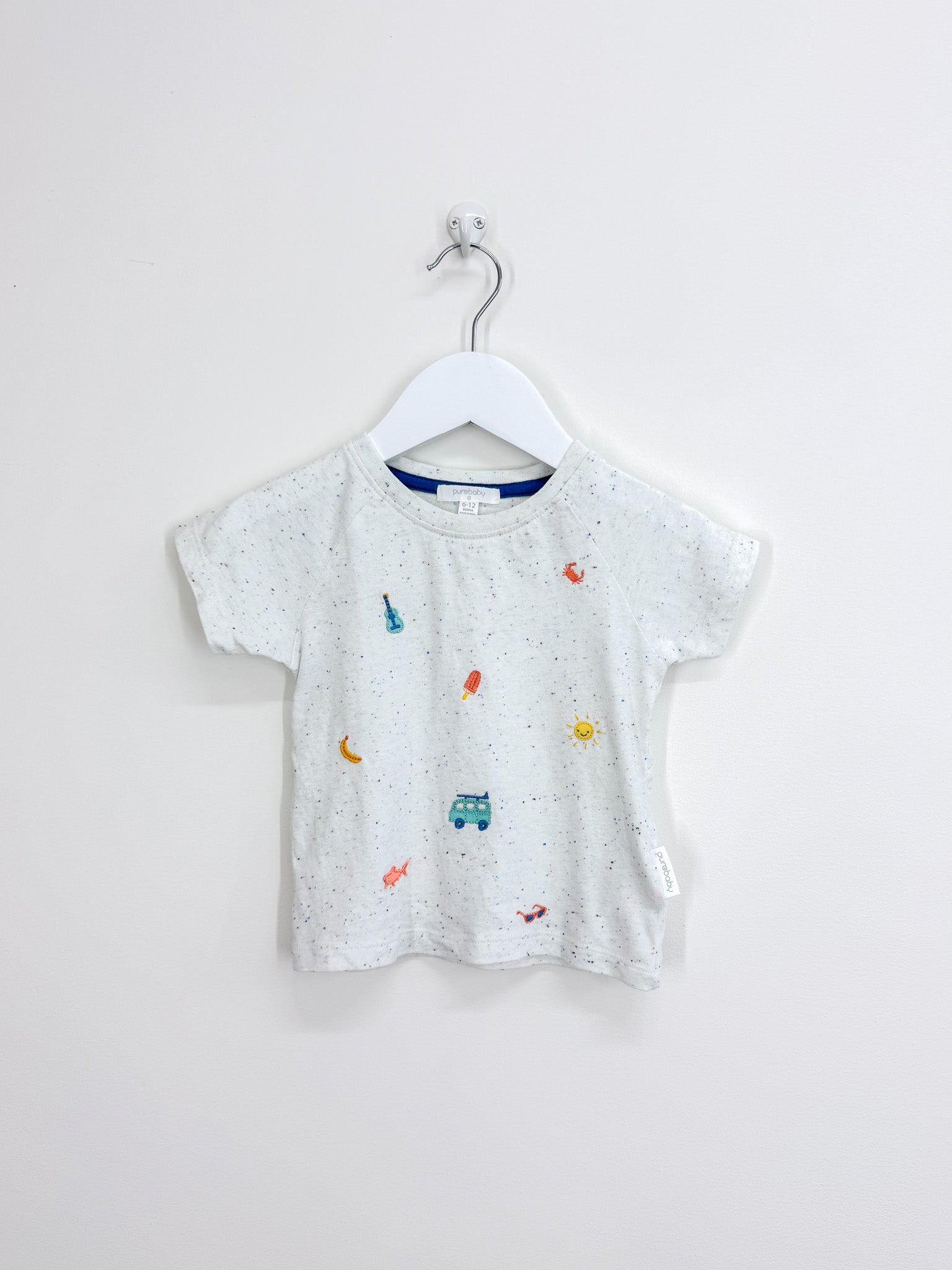 Purebaby organic tee (6-12m)