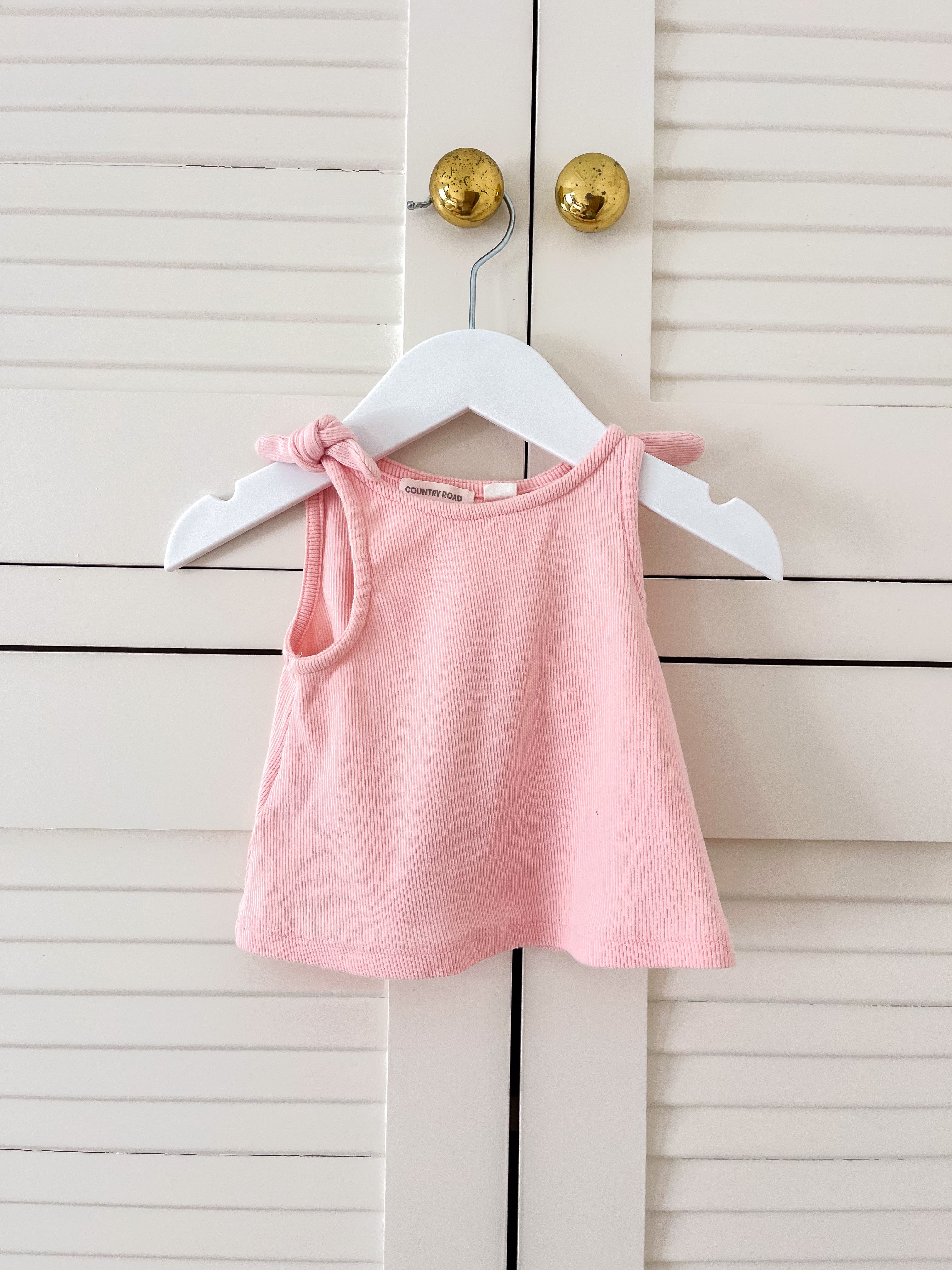 Country Road rib tank top (3-6m)