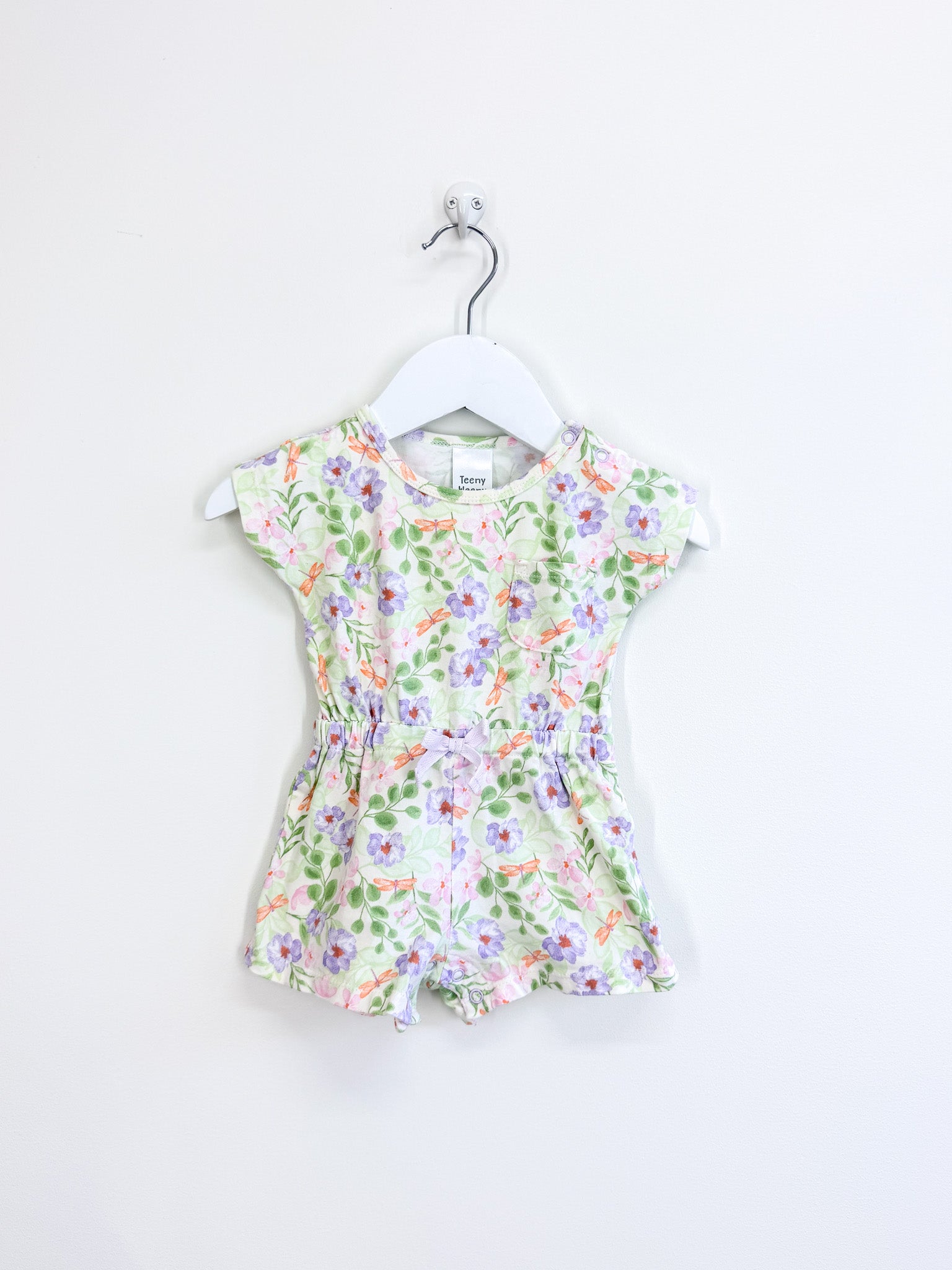 Teeny Weeny floral playsuit (3-6m)