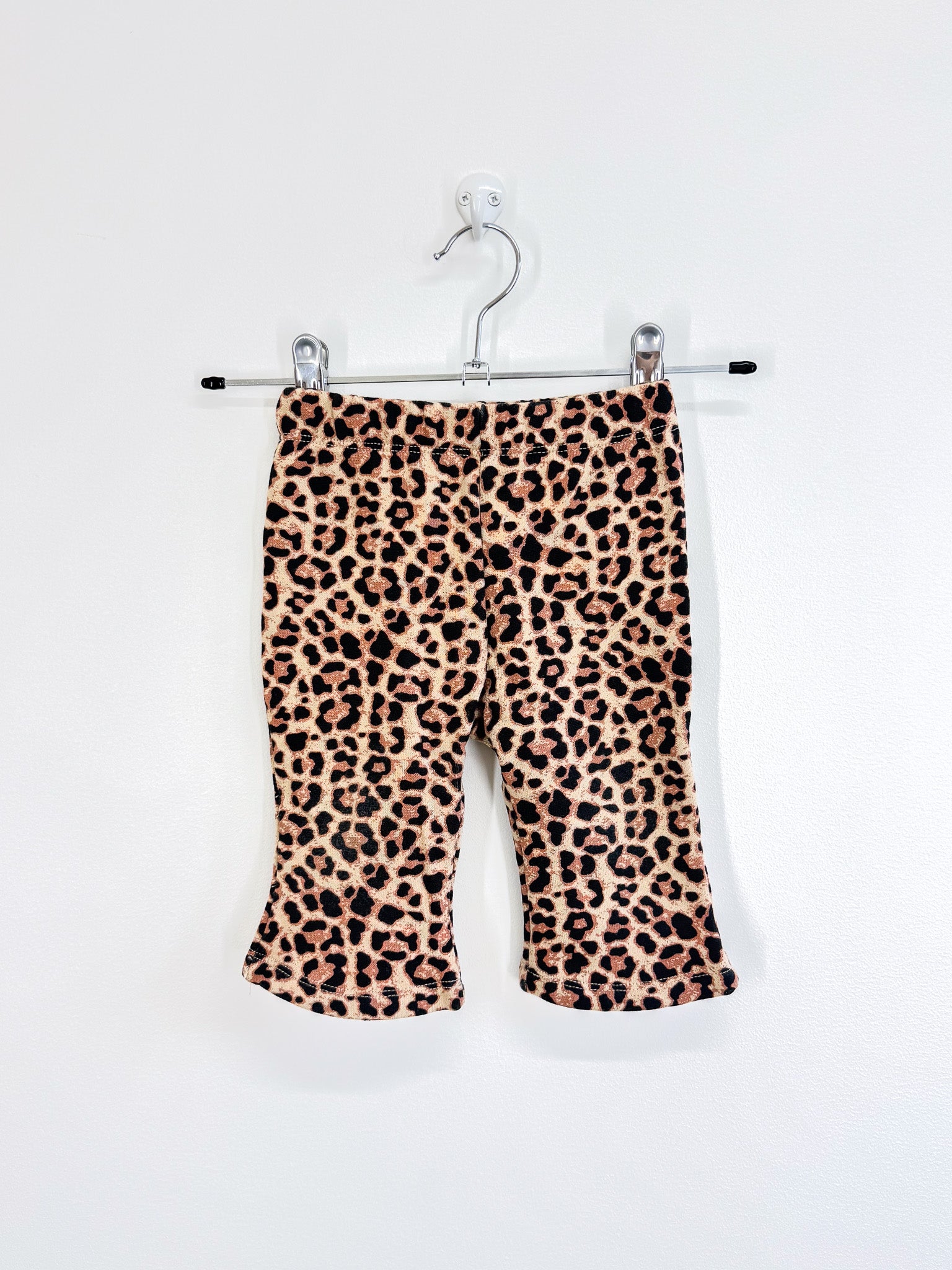 Teeny Weeny fleece pants - leopard (3-6m)