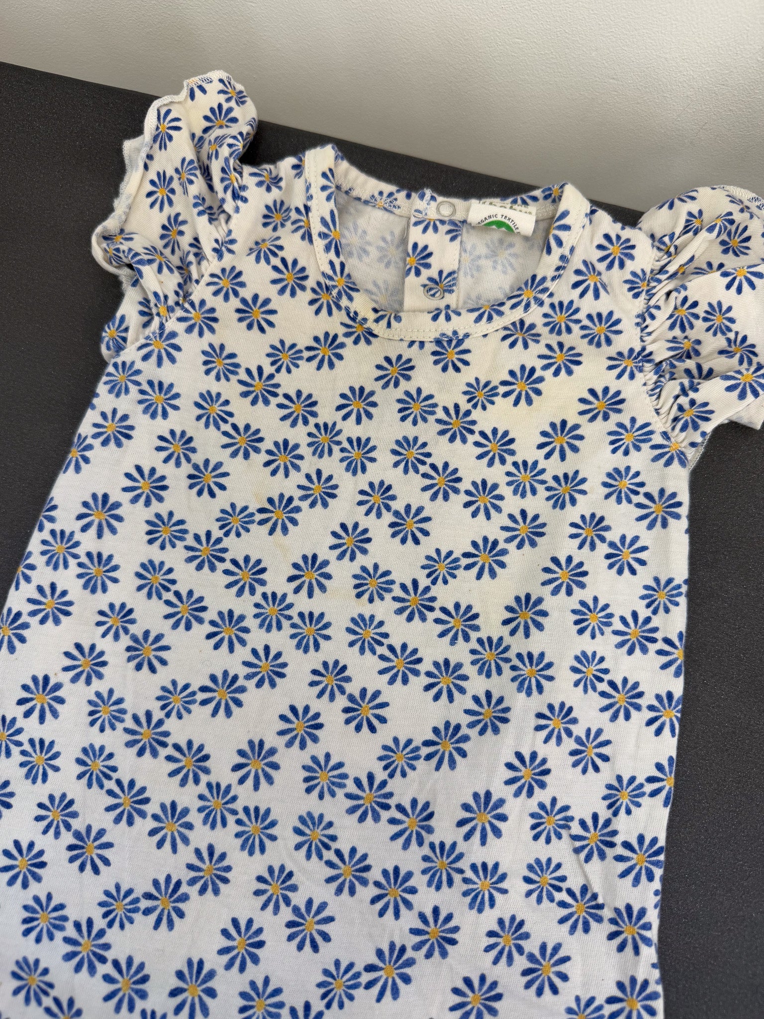 Nature Baby organic tilly suit (6-12m) - SECONDS