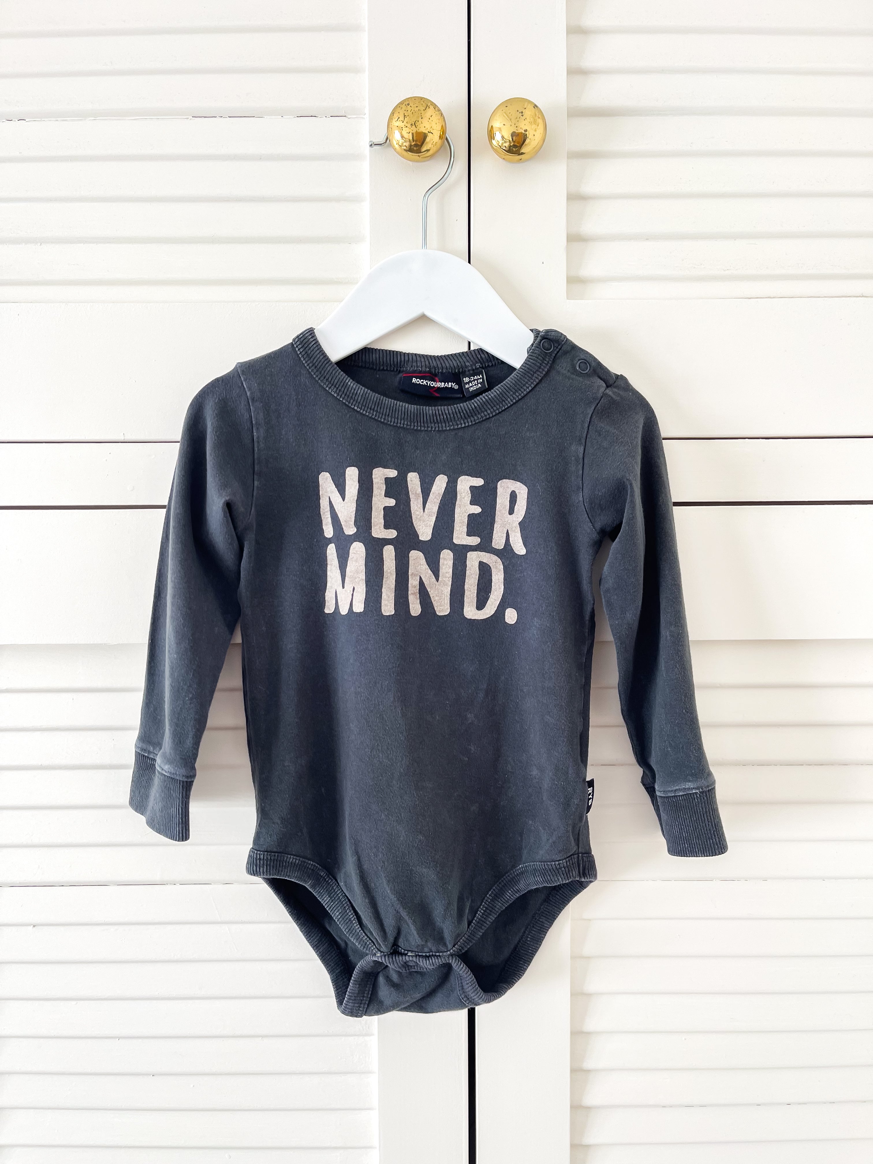 Rock Your Baby nevermind bodysuit (18-24m)