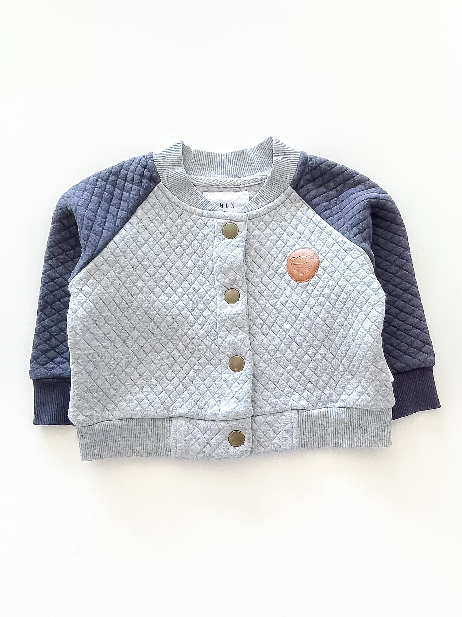 Hux organic stitch bomber (6-12m)