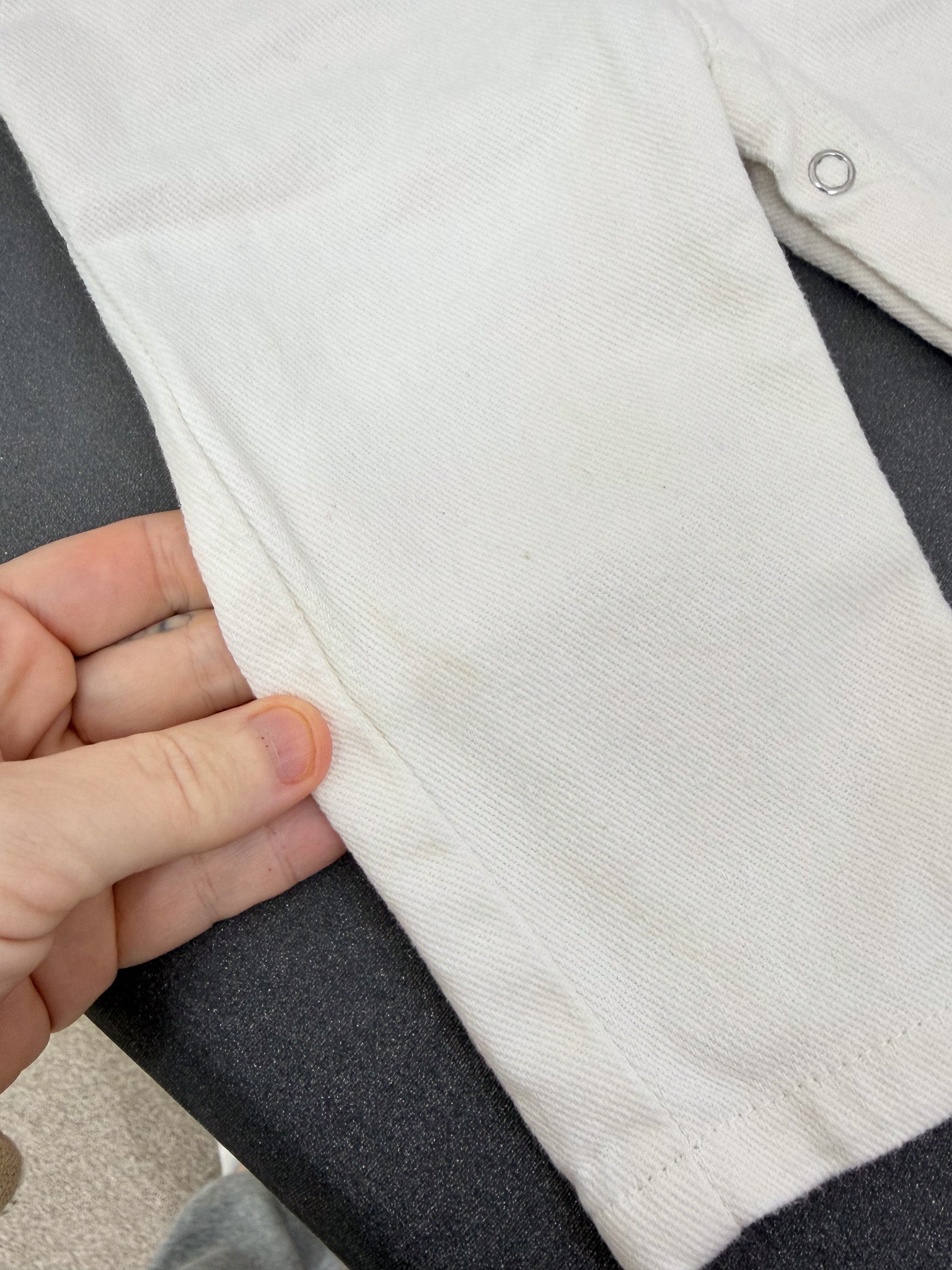 Poss & Soss organic denim overalls (6-12m)