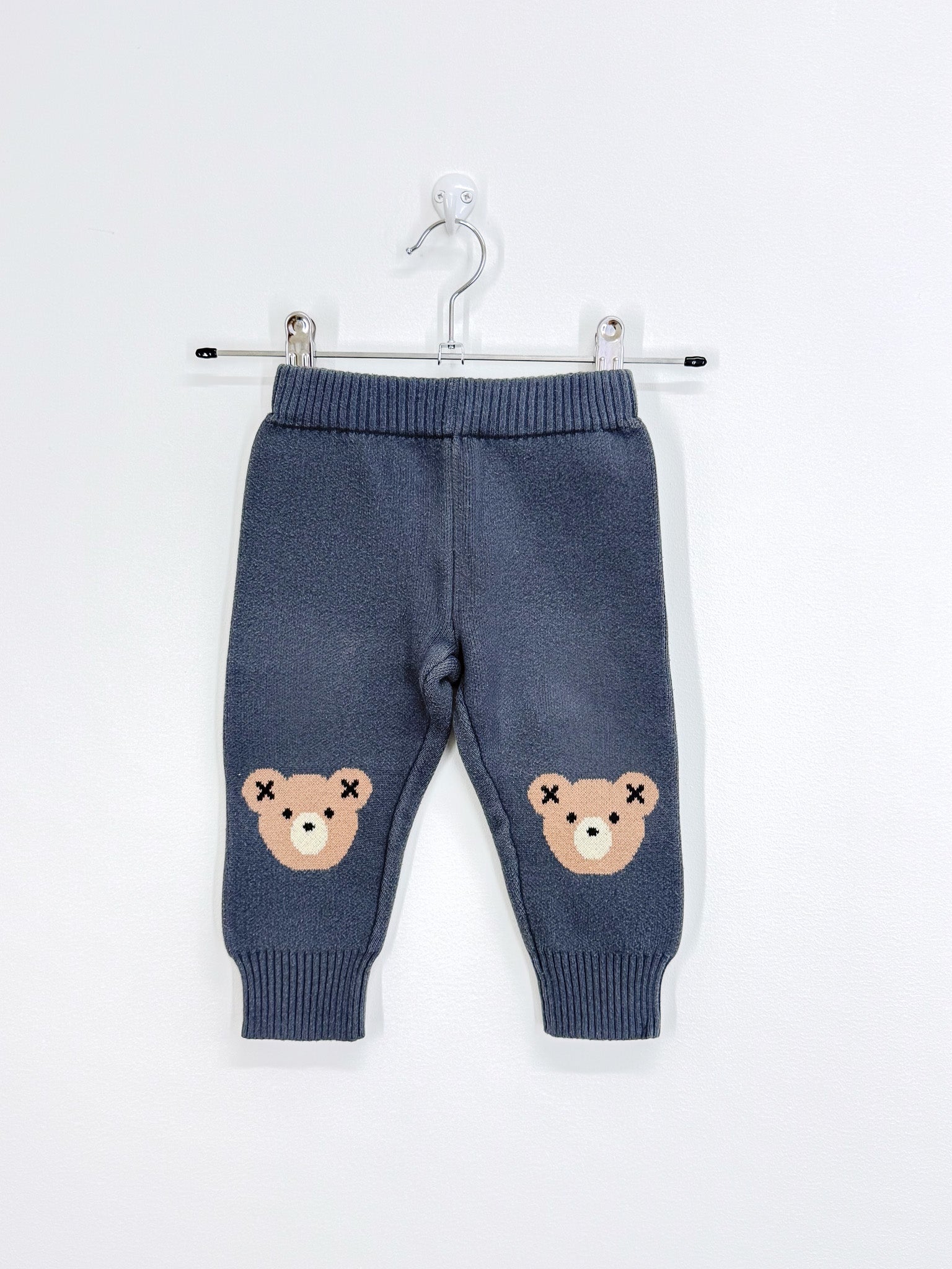 Hux organic hux bear knit pant (12-18m)